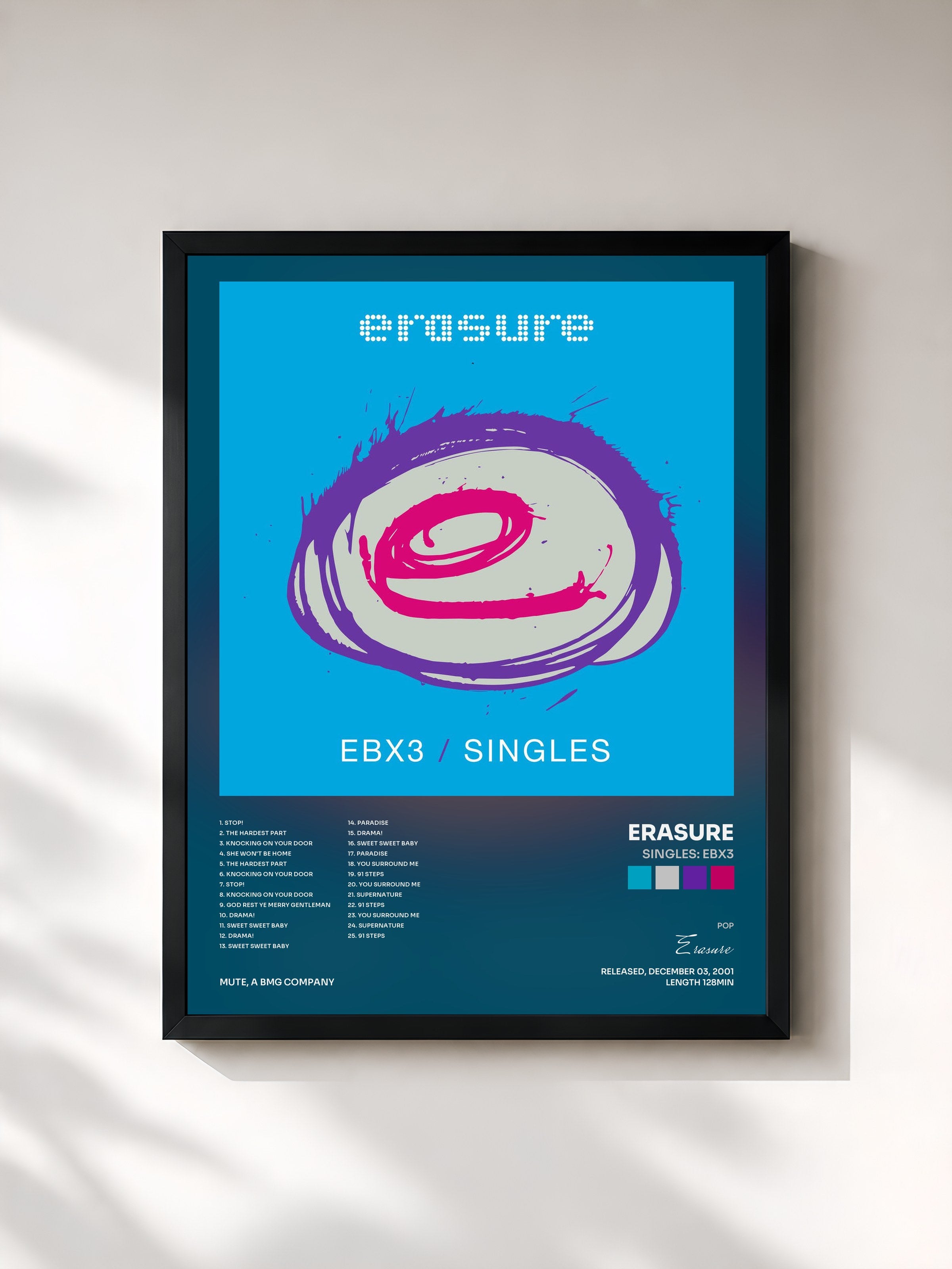 Erasure · Singles: EBX3