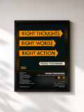 Franz Ferdinand · Right Thoughts, Right Words, Right Action