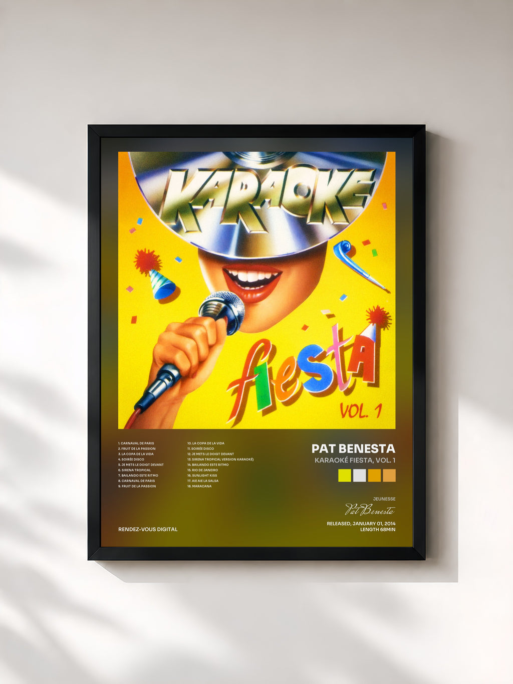 Pat Benesta · Karaoké Fiesta, Vol. 1