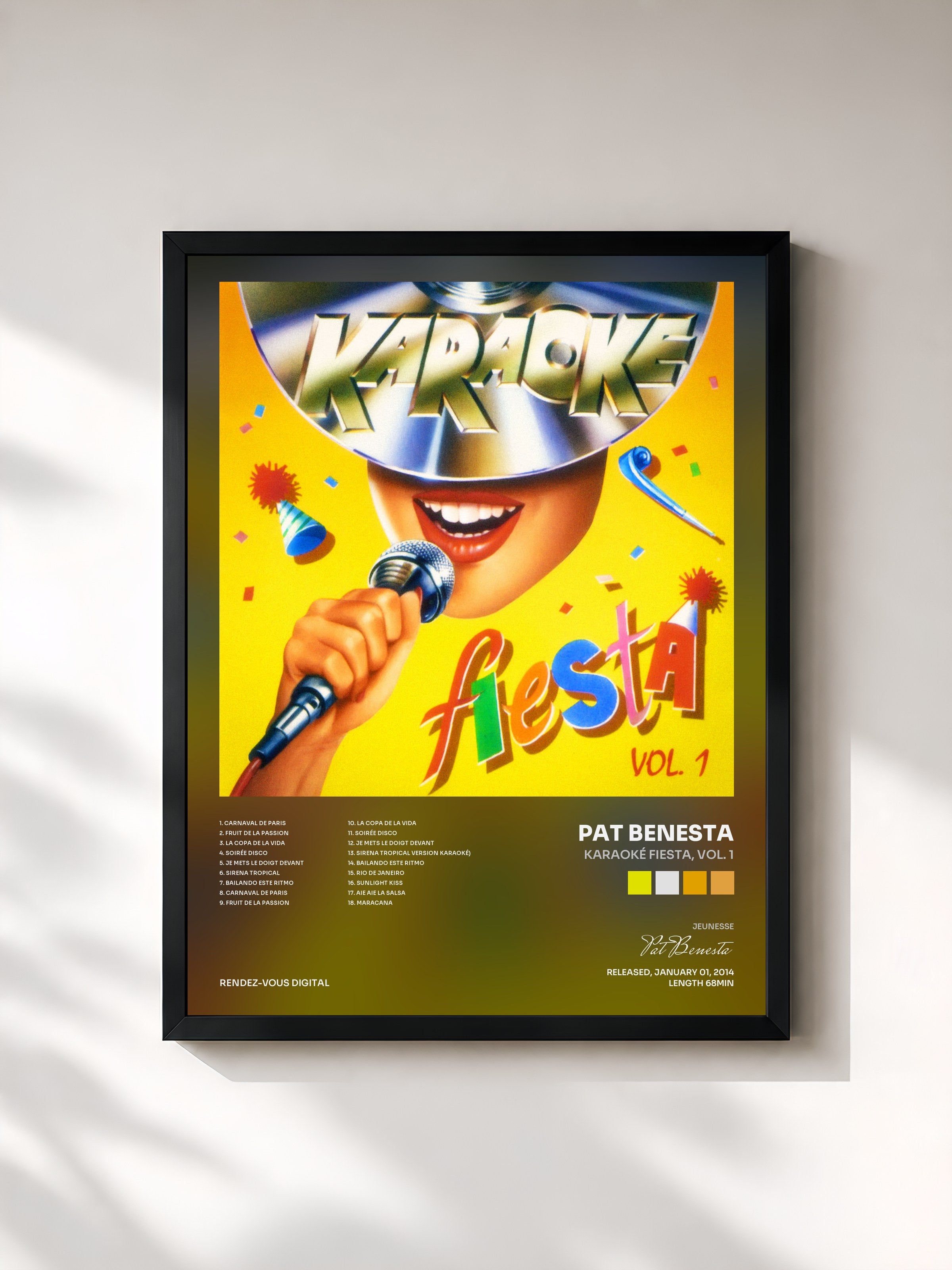 Pat Benesta · Karaoké Fiesta, Vol. 1