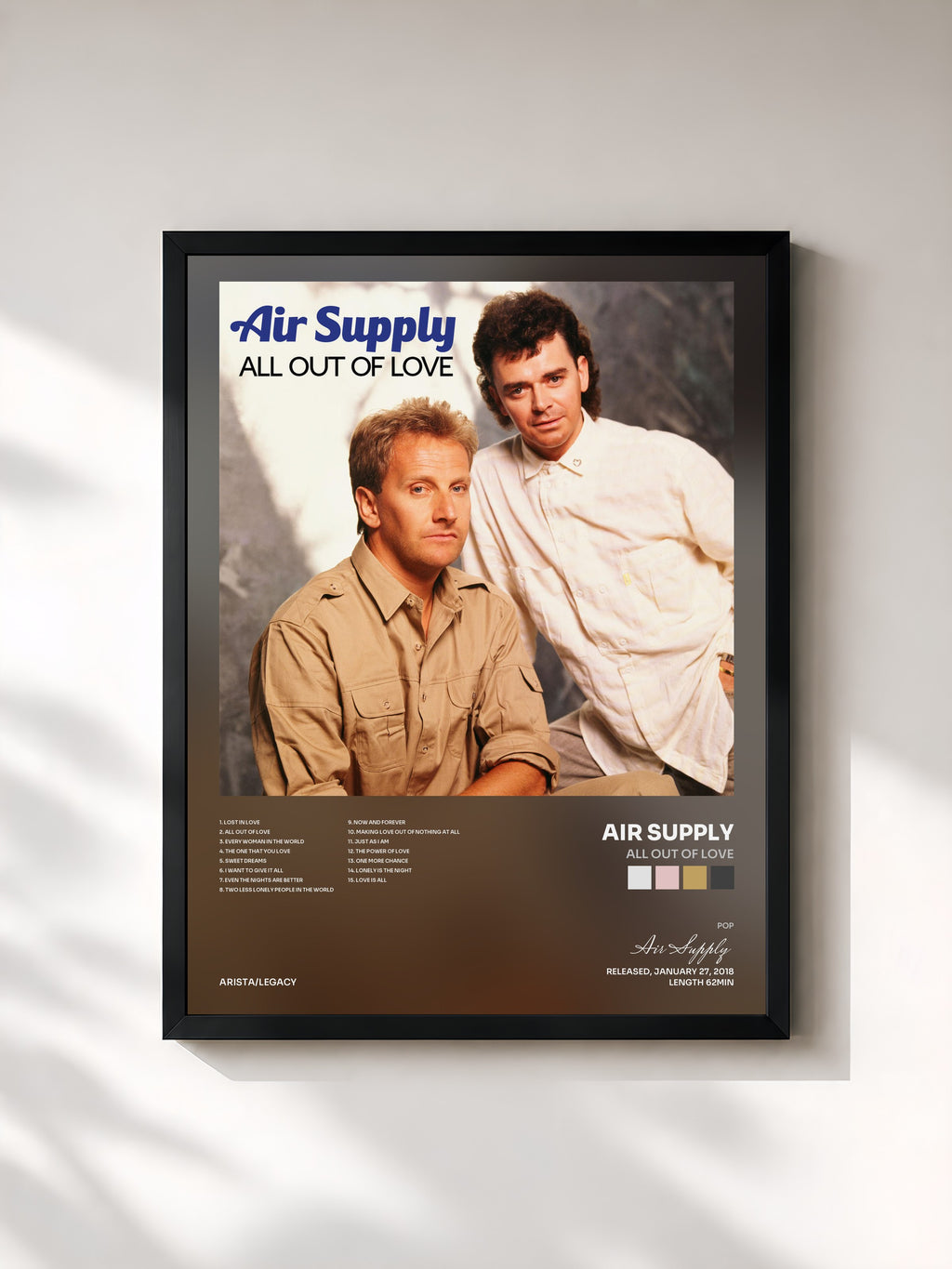 Air Supply · All Out Of Love