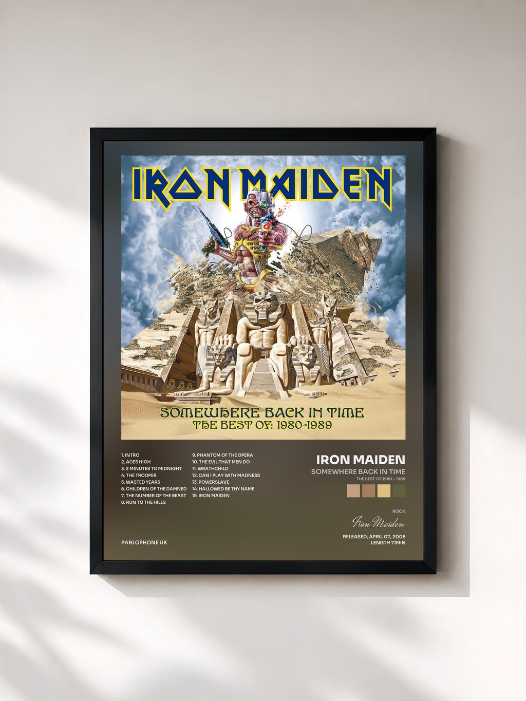 Iron Maiden · Somewhere Back in Time (The Best of 1980 - 1989)