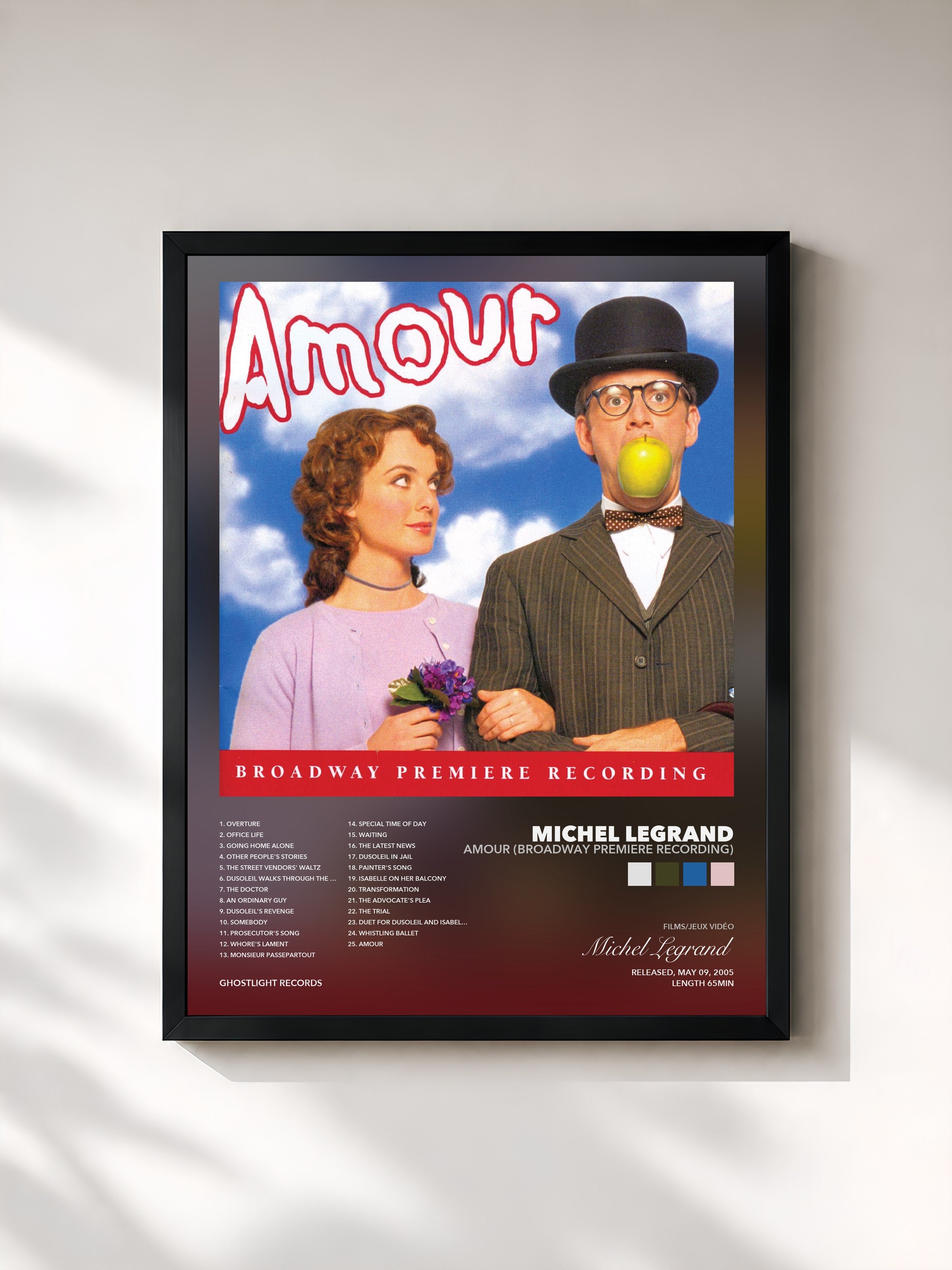 Michel Legrand – Amour (Broadway Premiere Recording)