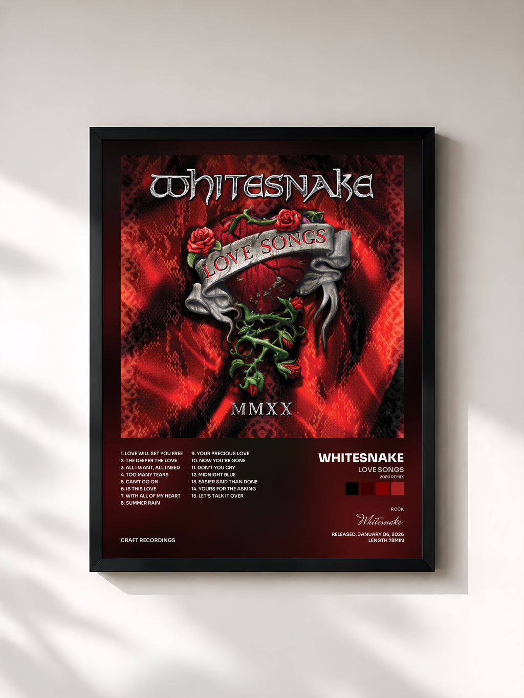 Whitesnake · Love Songs (2020 Remix)