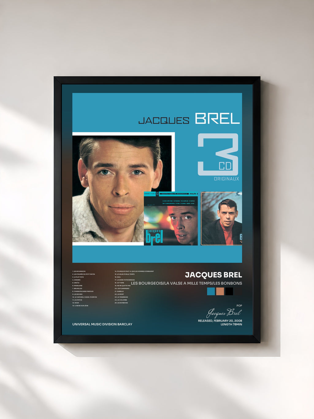 Jacques Brel · Les Bourgeois/La Valse A Mille Temps/Les Bonbons