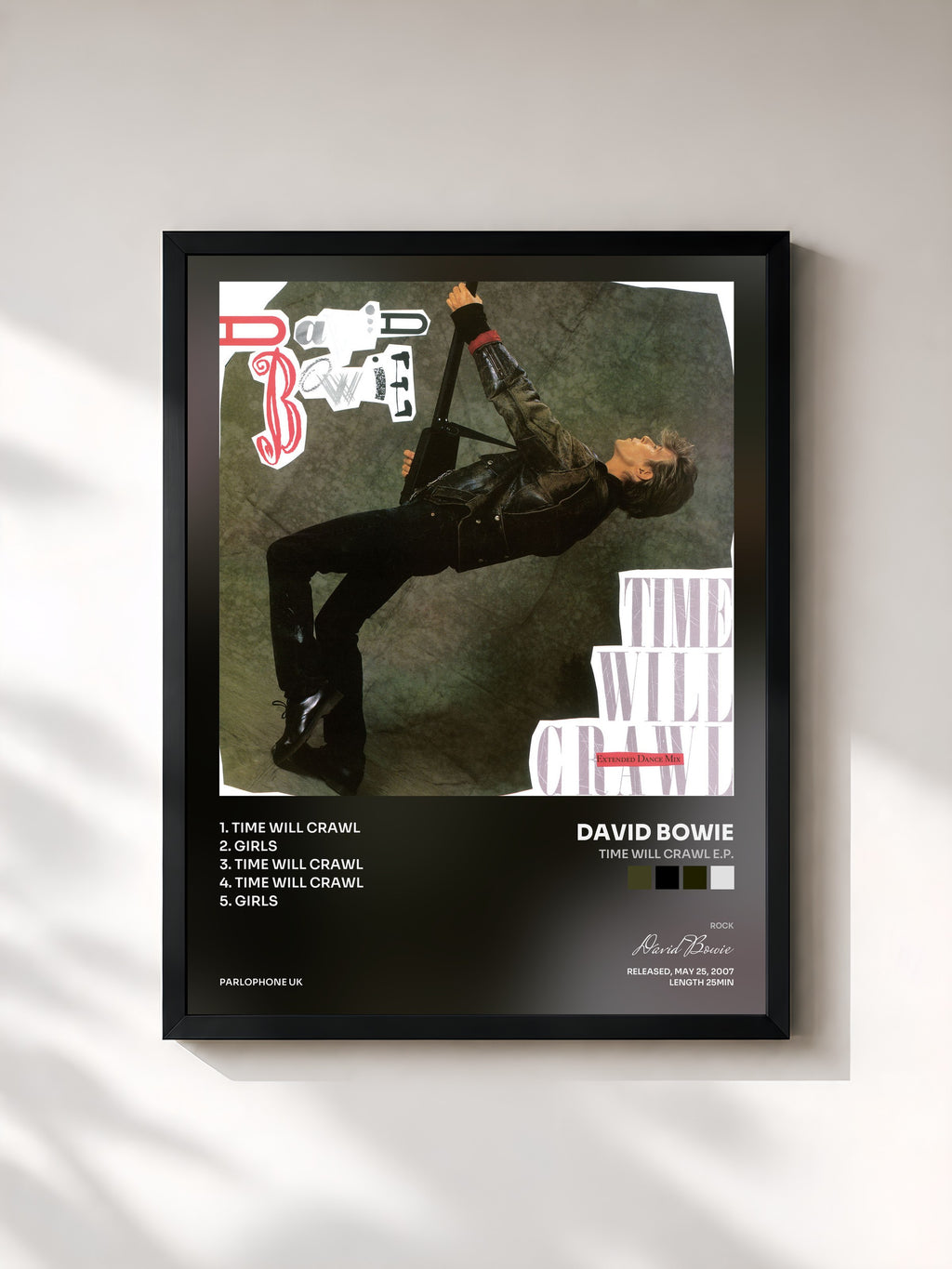 David Bowie · Time Will Crawl E.P.