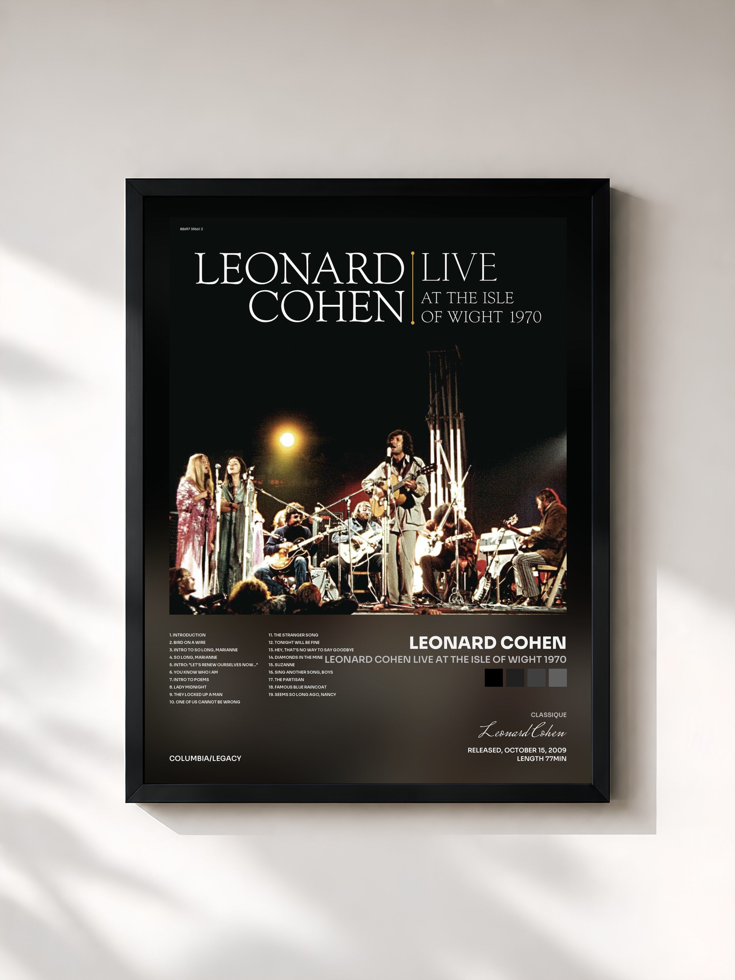 Leonard Cohen · Leonard Cohen Live at the Isle of Wight 1970