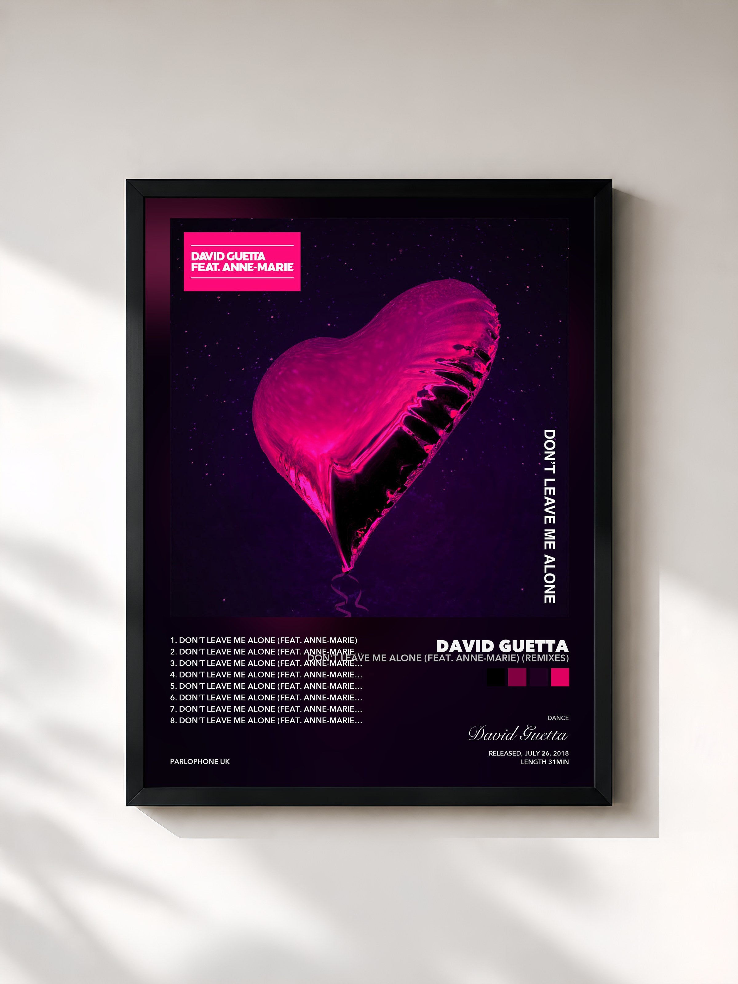 David Guetta – Don't Leave Me Alone (feat. Anne-Marie) (Remixes)