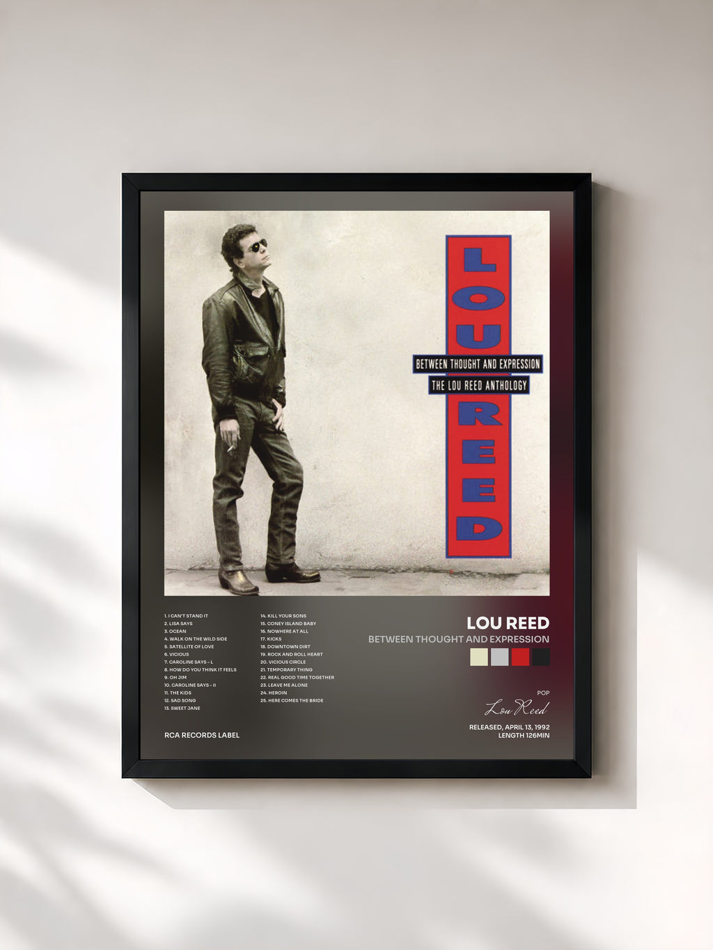 Lou Reed · Between Thought And Expression