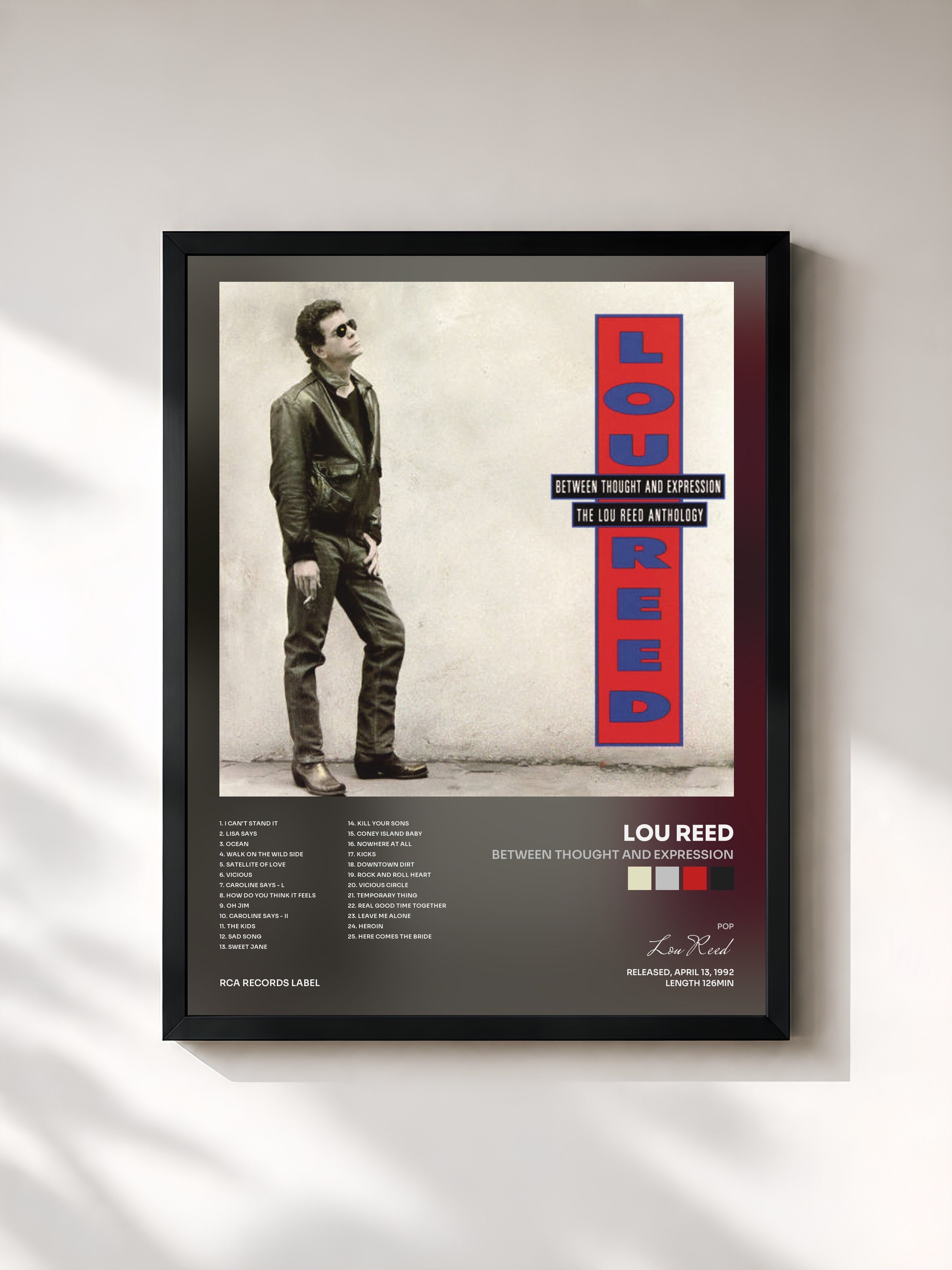 Lou Reed · Between Thought And Expression