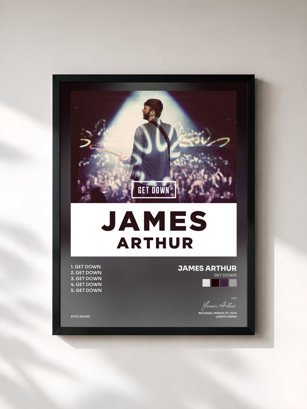 James Arthur · Get Down