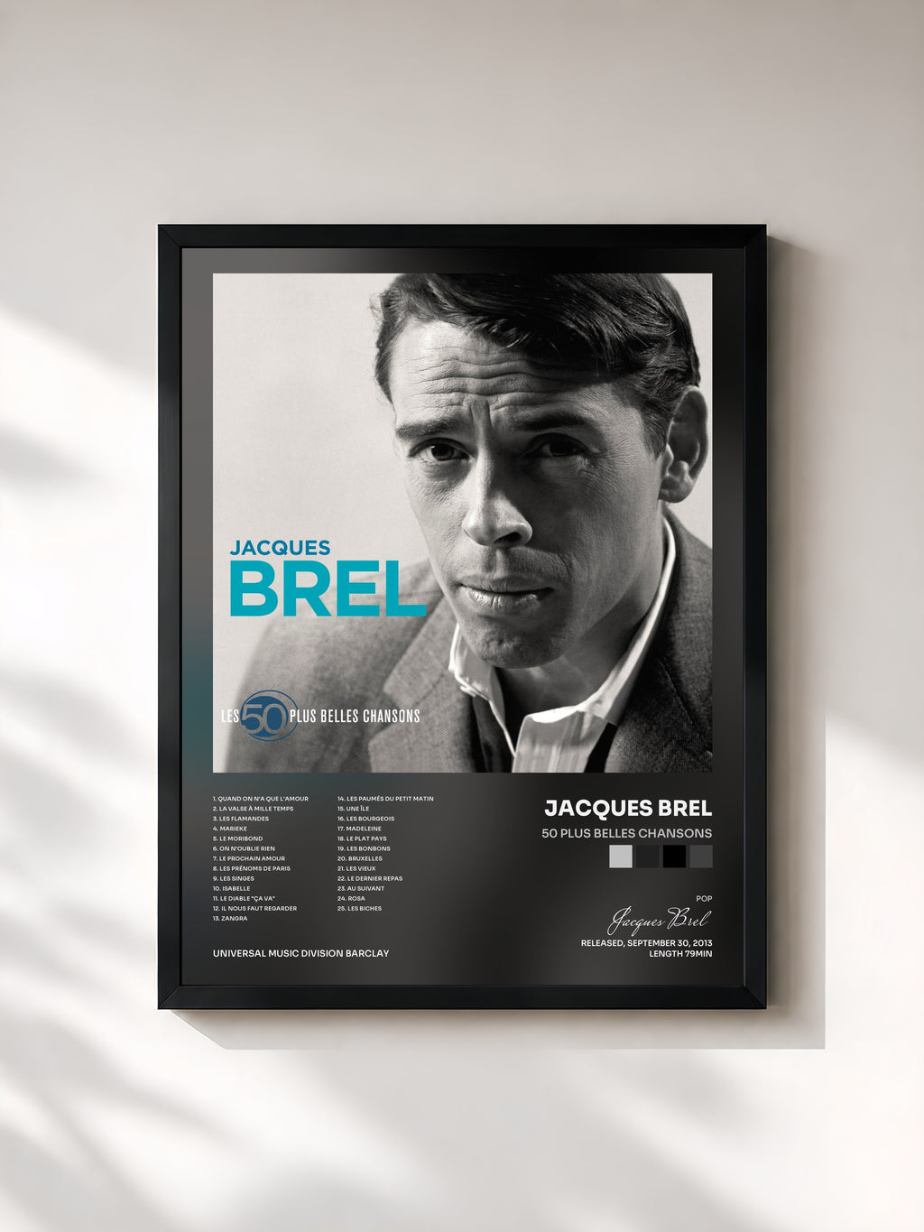 Jacques Brel · 50 Plus Belles Chansons