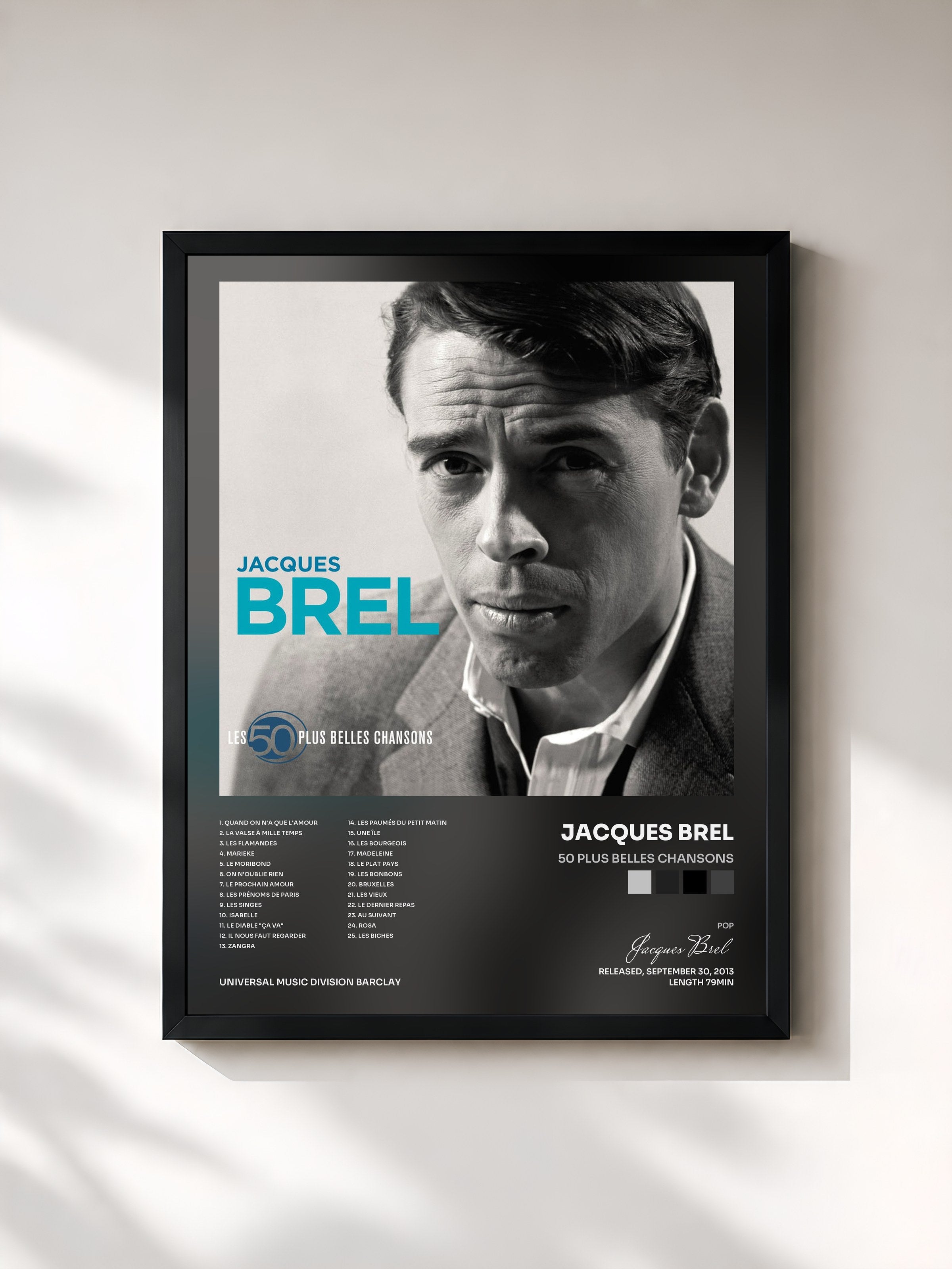 Jacques Brel · 50 Plus Belles Chansons