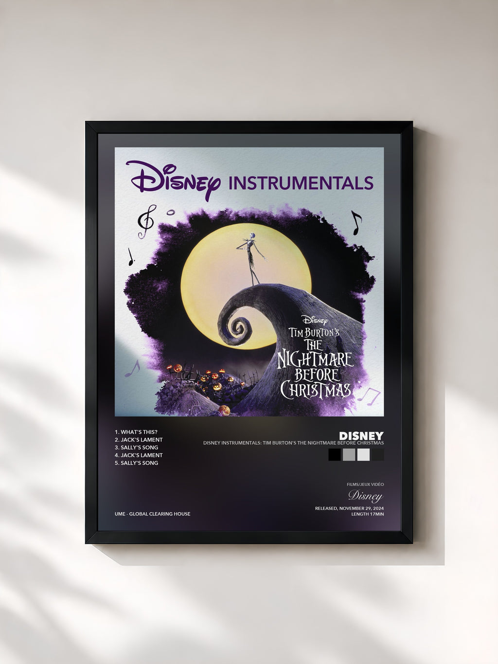 Disney · Disney Instrumentals: Tim Burton’s The Nightmare Before Christmas