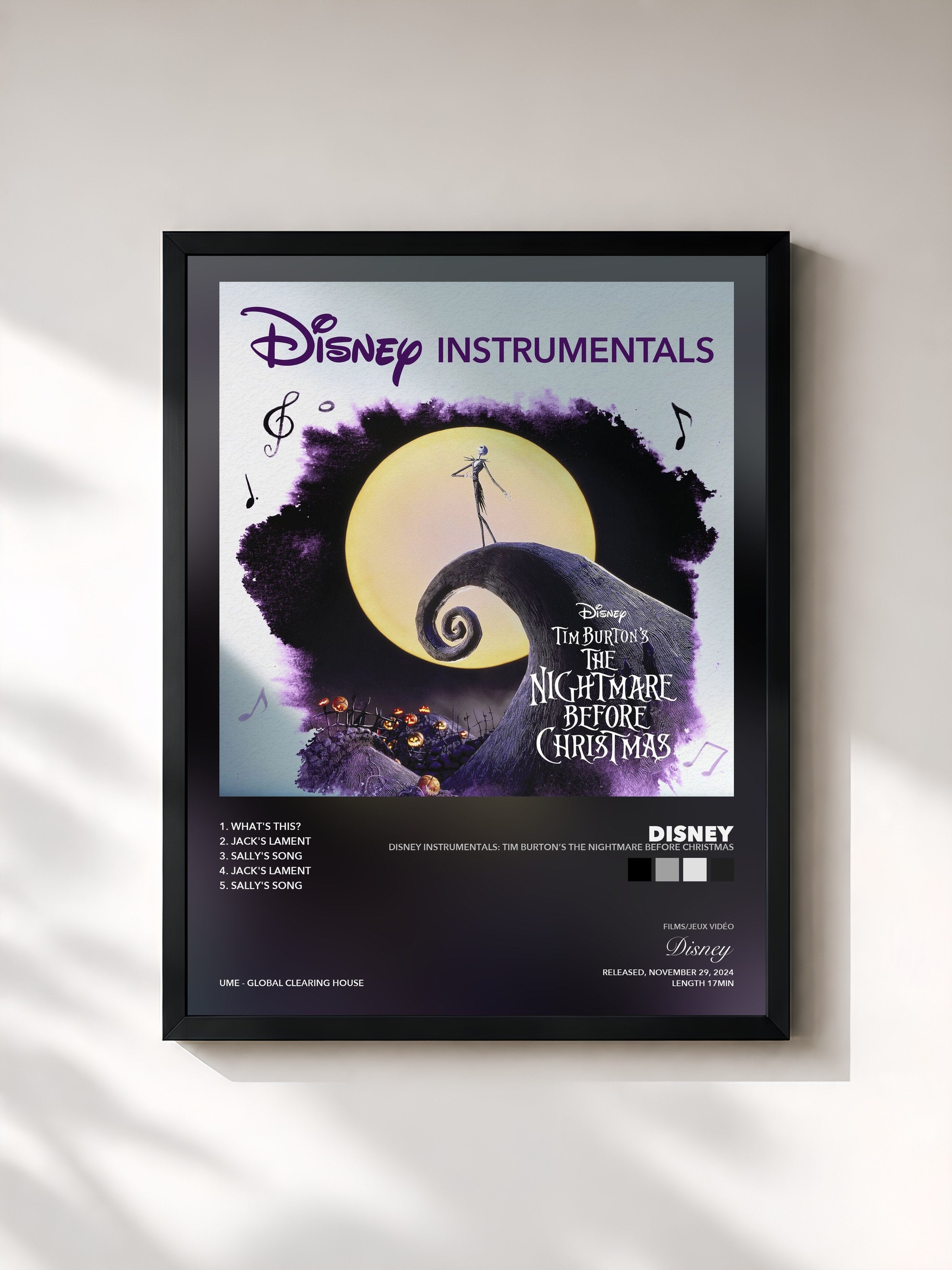 Disney · Disney Instrumentals: Tim Burton’s The Nightmare Before Christmas