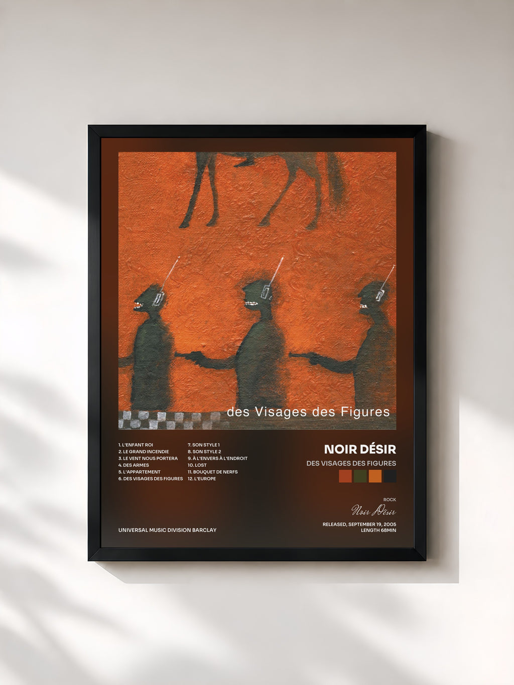 Noir Désir · Des visages des figures
