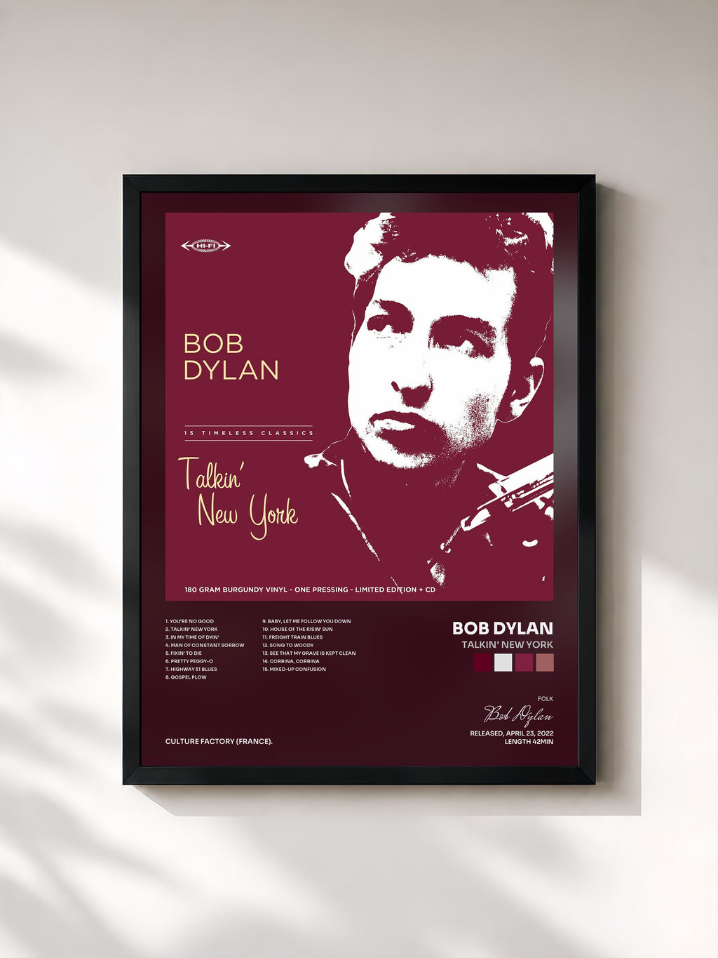 Bob Dylan · Talkin' New York