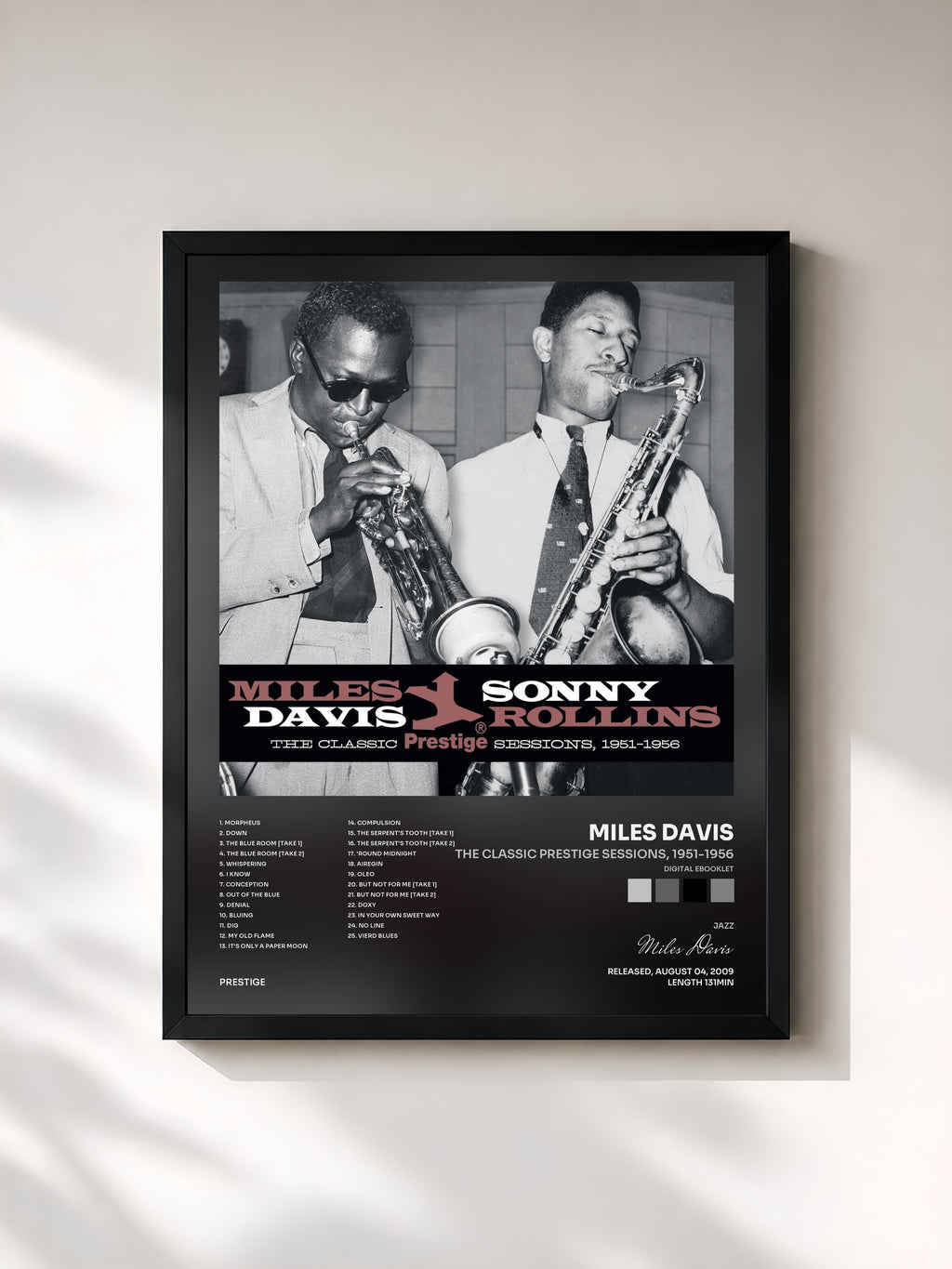 Miles Davis · The Classic Prestige Sessions, 1951-1956 (Digital eBooklet)