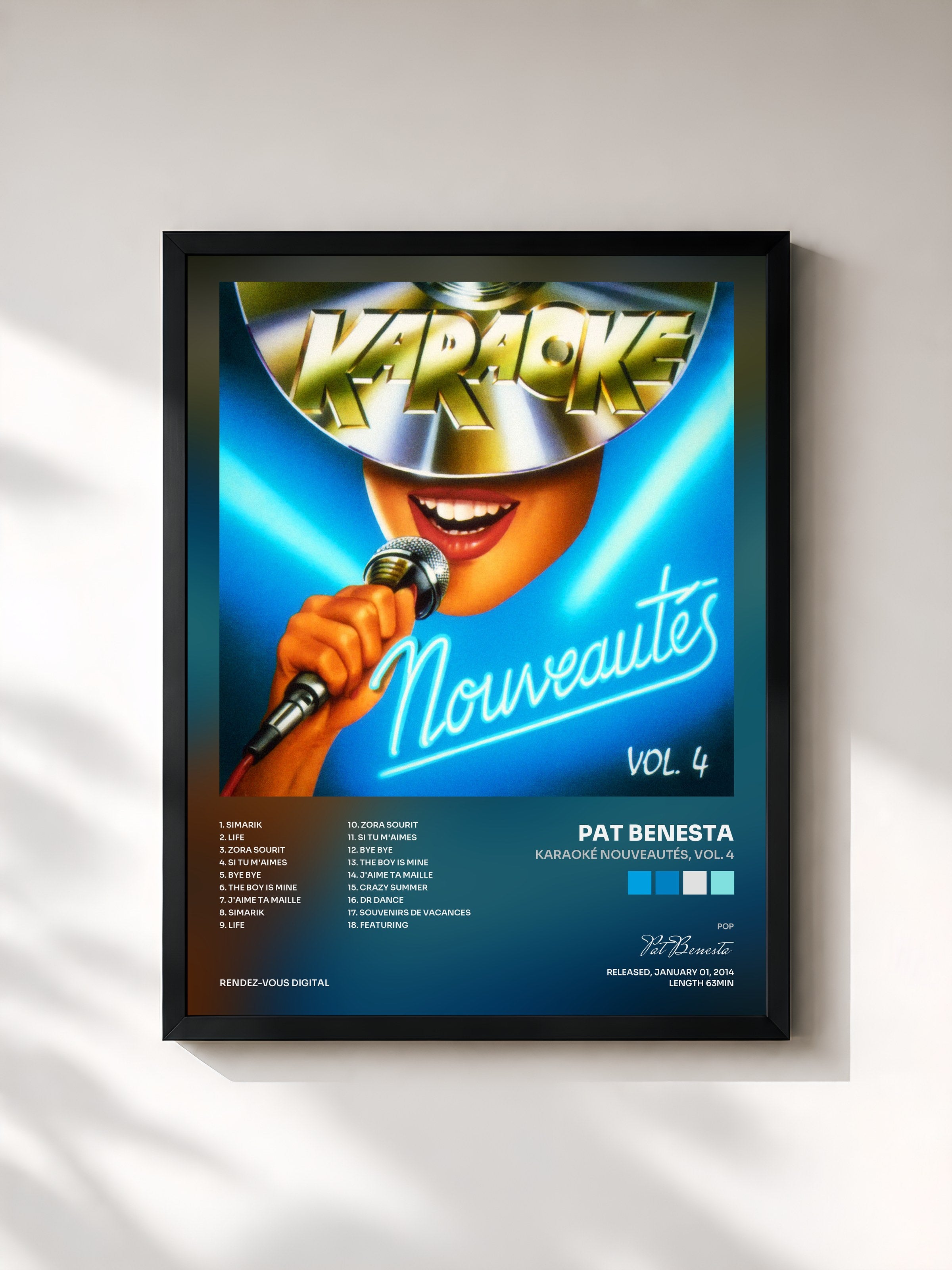 Pat Benesta · Karaoké nouveautés, Vol. 4