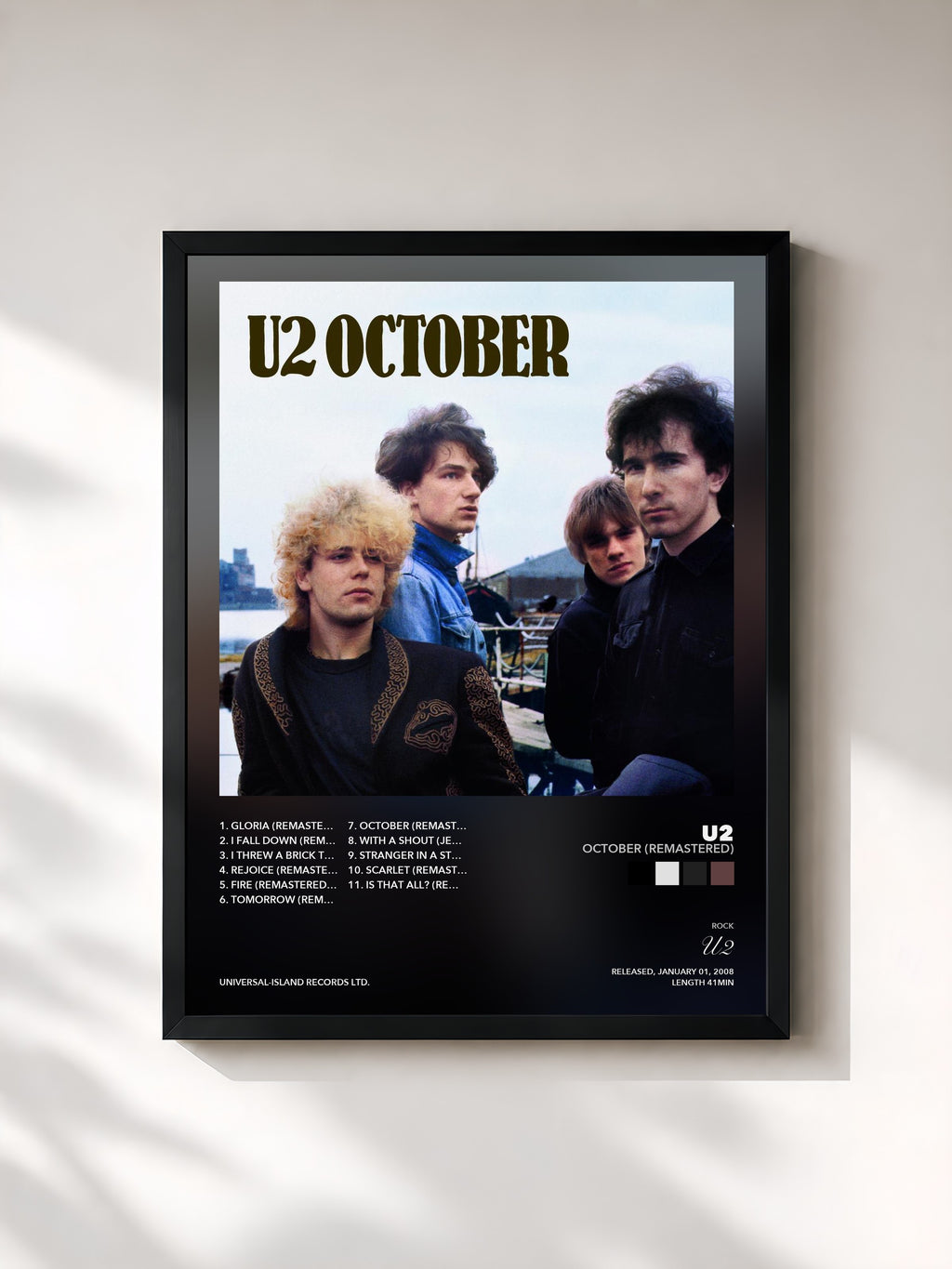 U2 – October (Remastered)