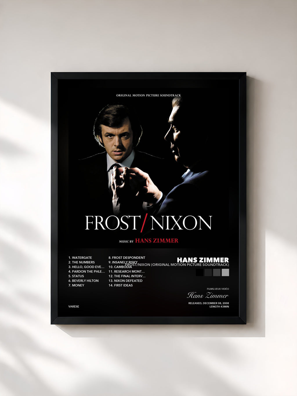 Hans Zimmer · Frost/Nixon (Original Motion Picture Soundtrack)