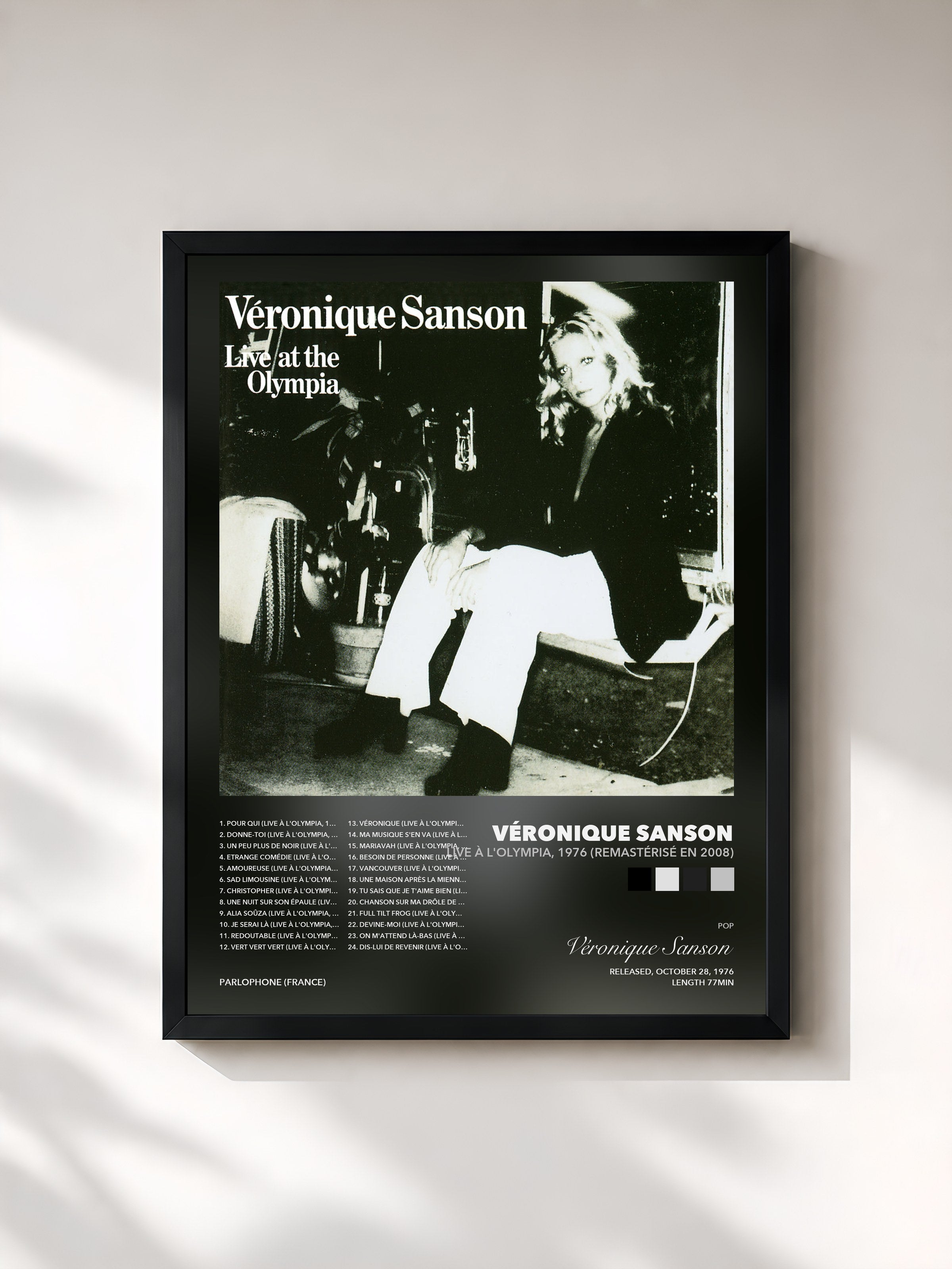 Véronique Sanson – Live à l'Olympia, 1976 (Remastérisé en 2008)