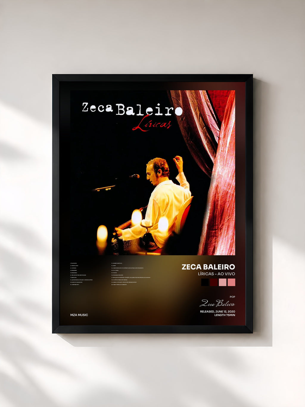 Zeca Baleiro · Líricas - Ao Vivo