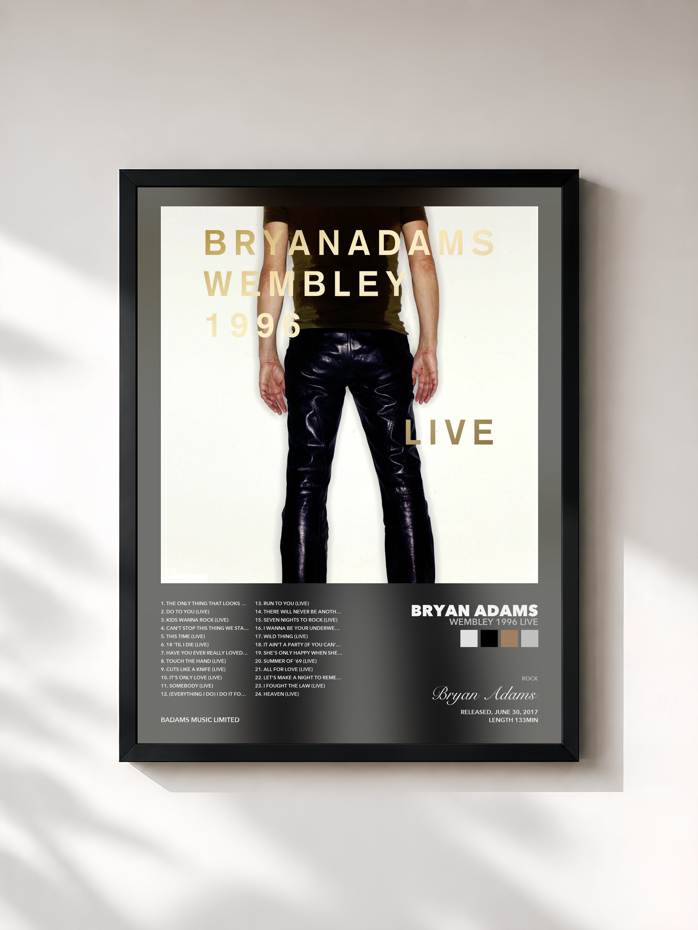 Bryan Adams · Wembley 1996 Live