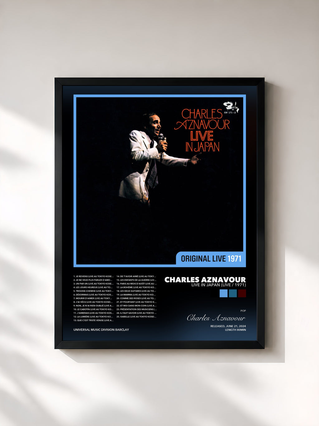 Charles Aznavour – Live In Japan (Live / 1971)