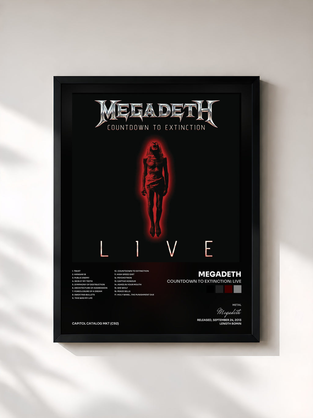 Megadeth · Countdown To Extinction: Live