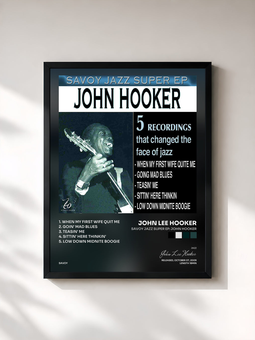 John Lee Hooker · Savoy Jazz Super EP: John Hooker