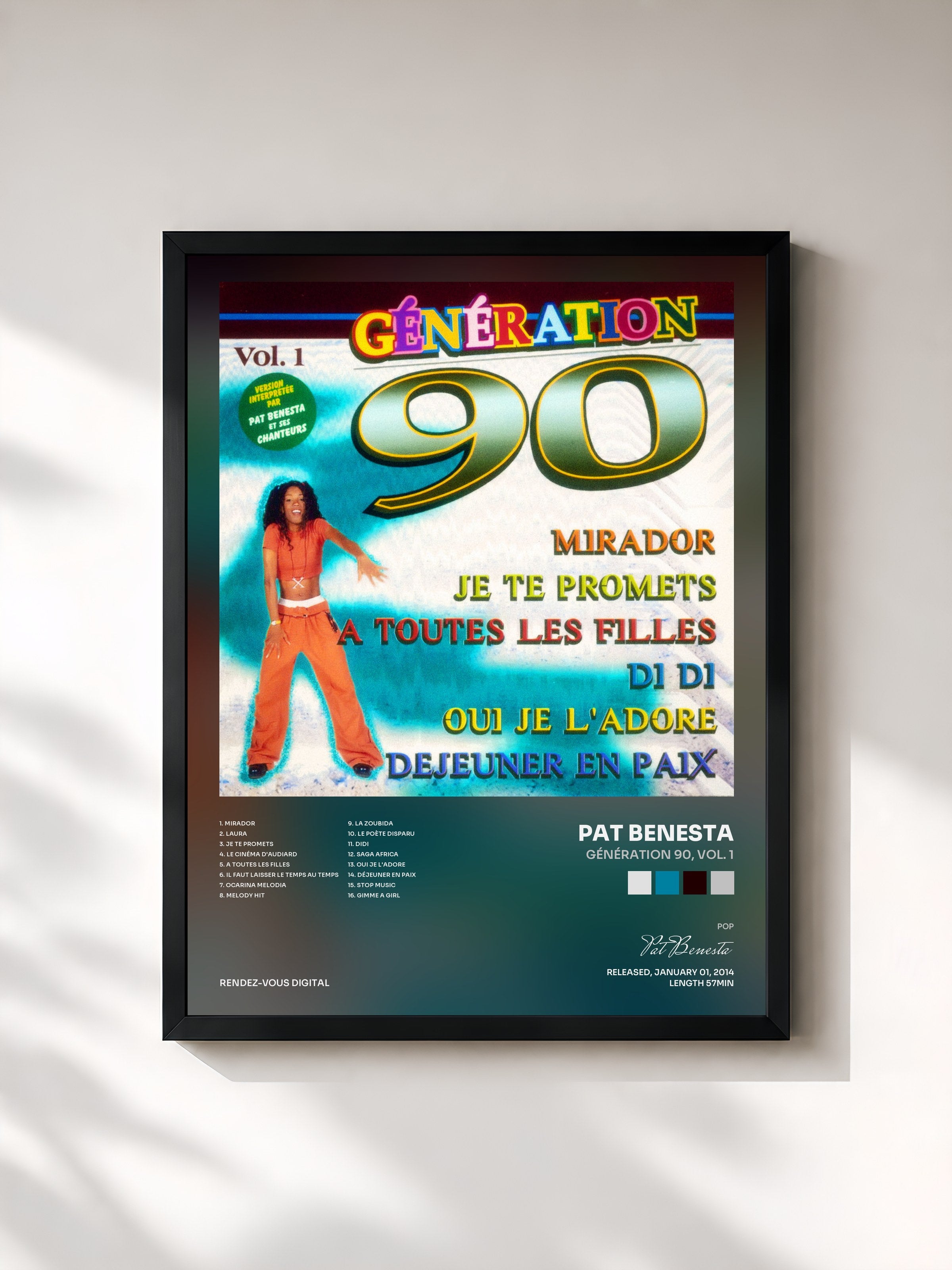 Pat Benesta · Génération 90, Vol. 1