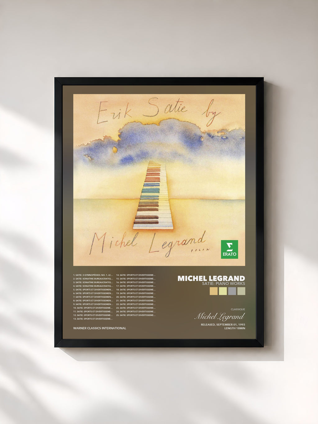 Michel Legrand – Satie: Piano Works