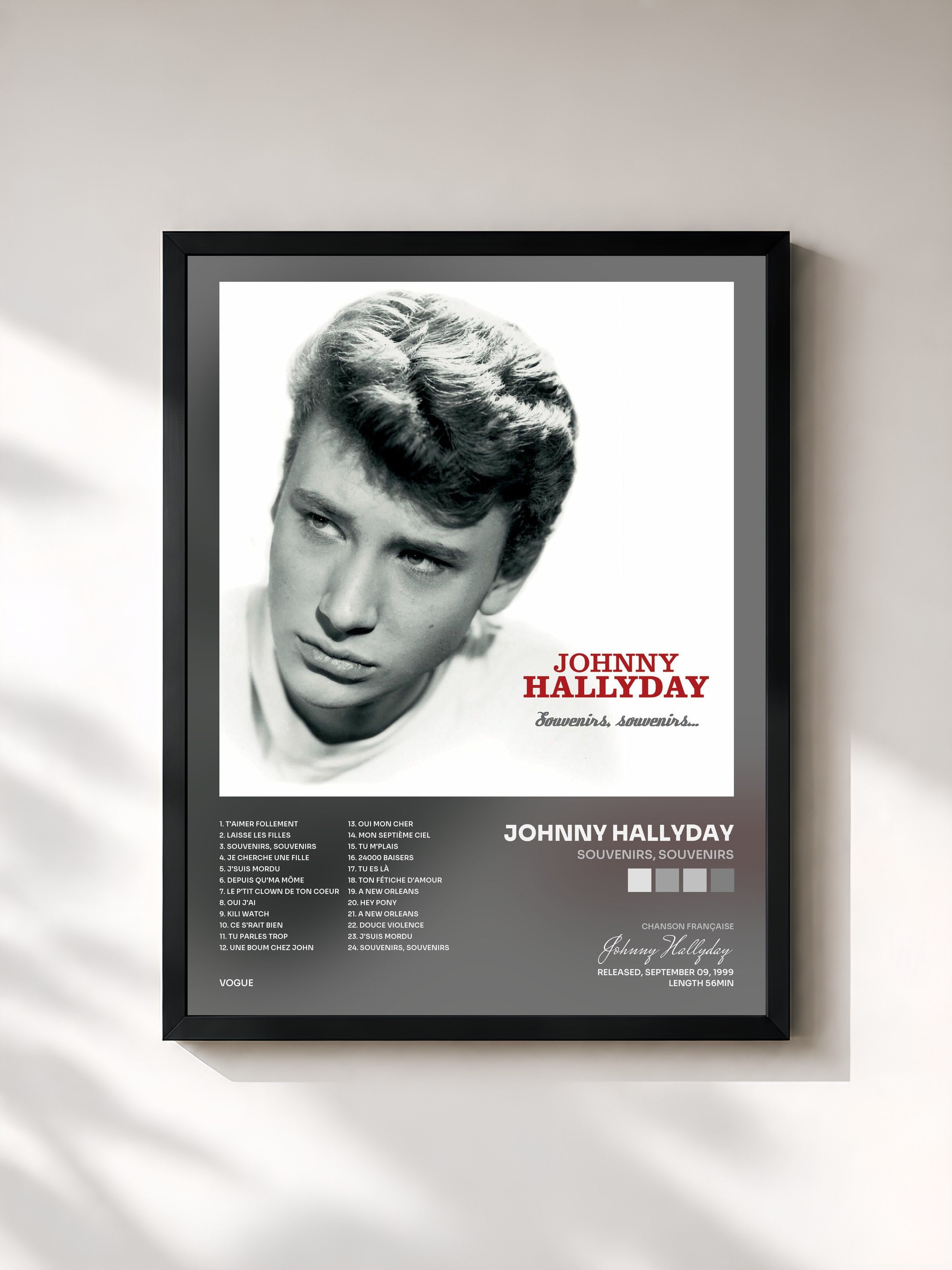 Johnny Hallyday · Souvenirs, Souvenirs