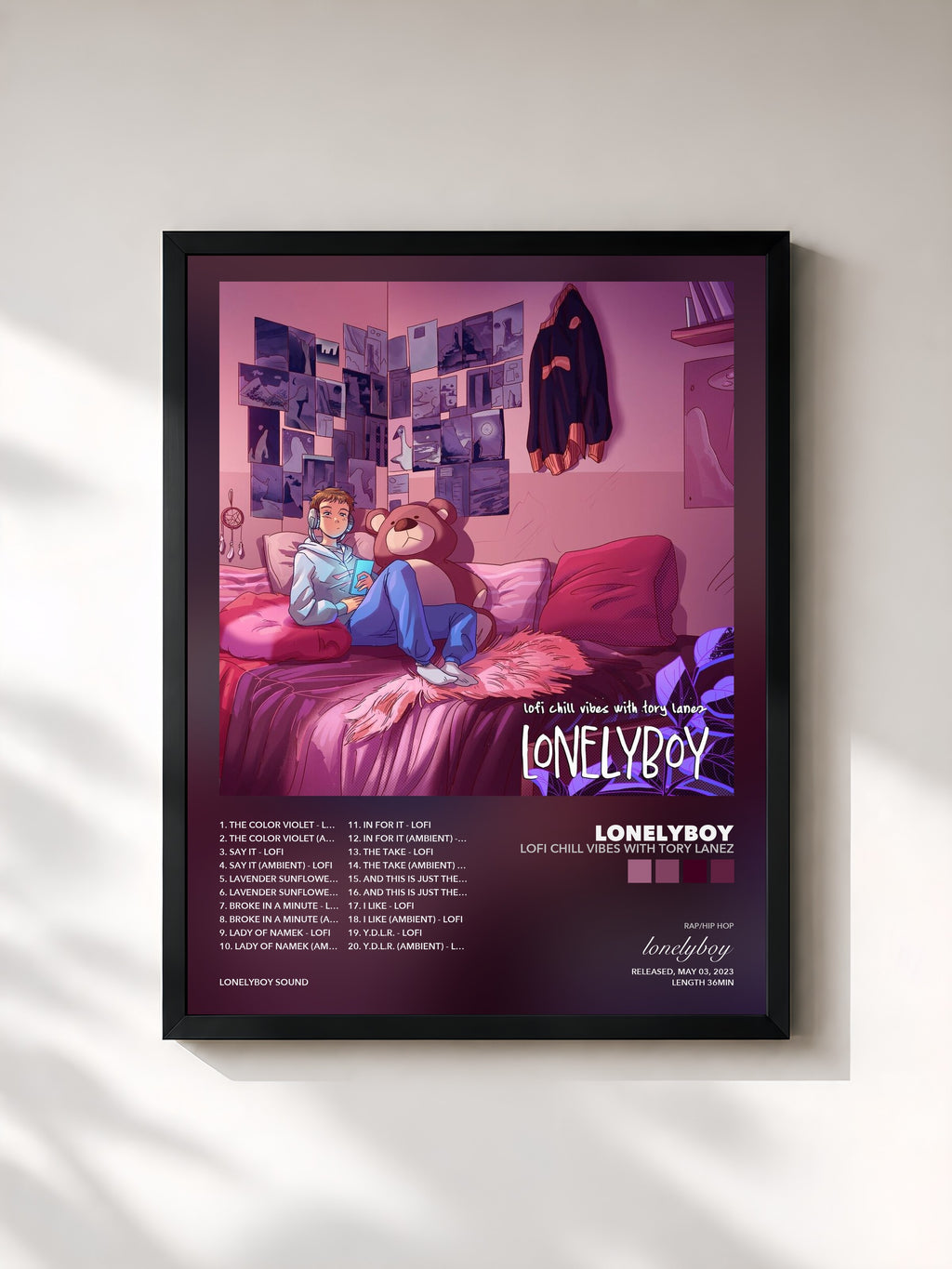 lonelyboy – lofi chill vibes with tory lanez