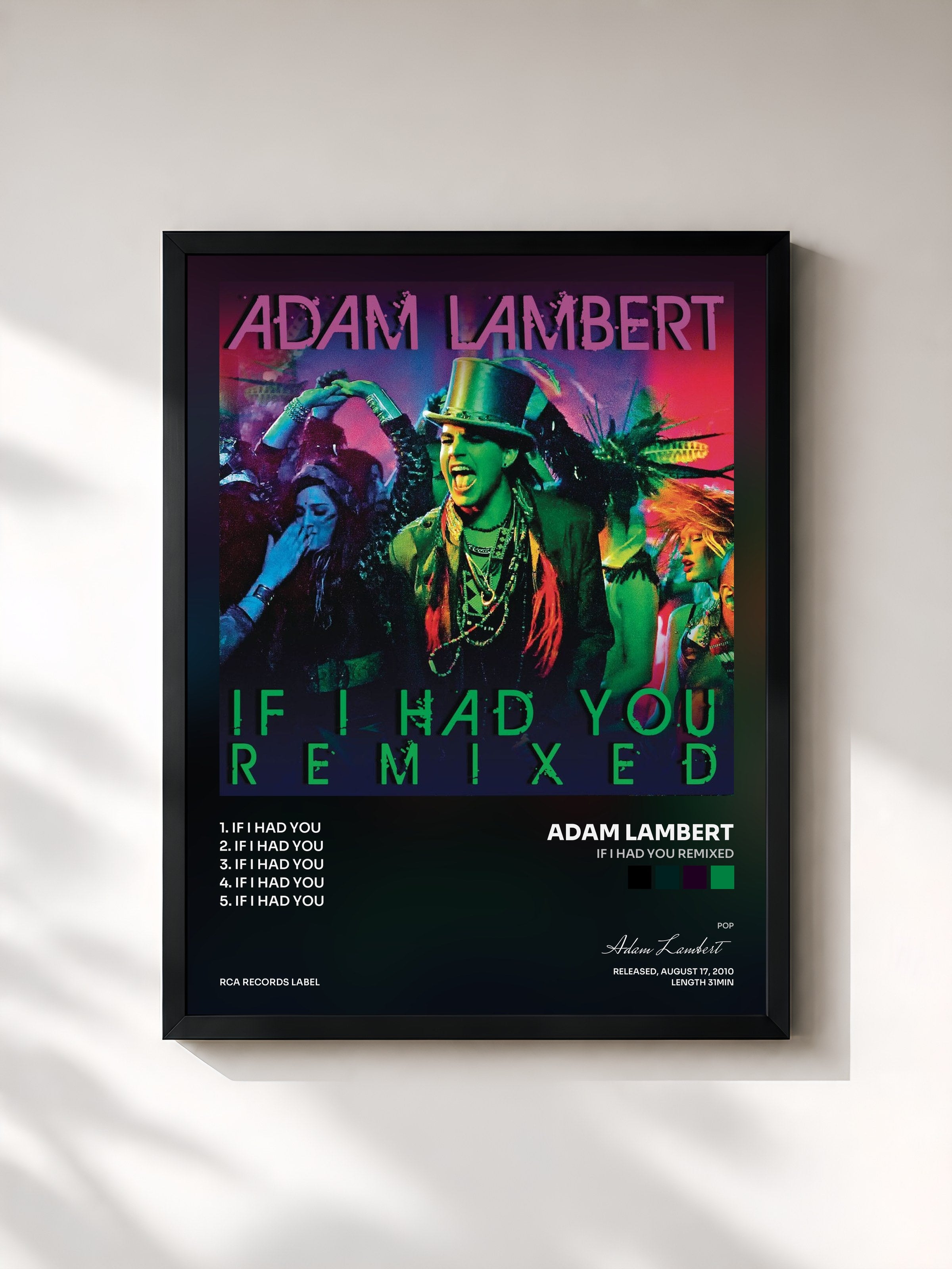Adam Lambert · If I Had You Remixed