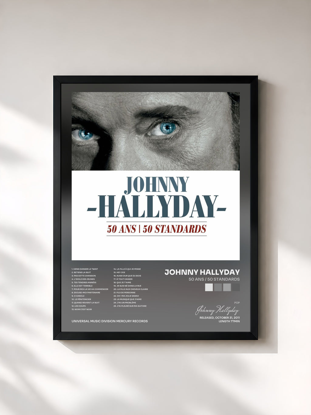 Johnny Hallyday · 50 Ans / 50 Standards