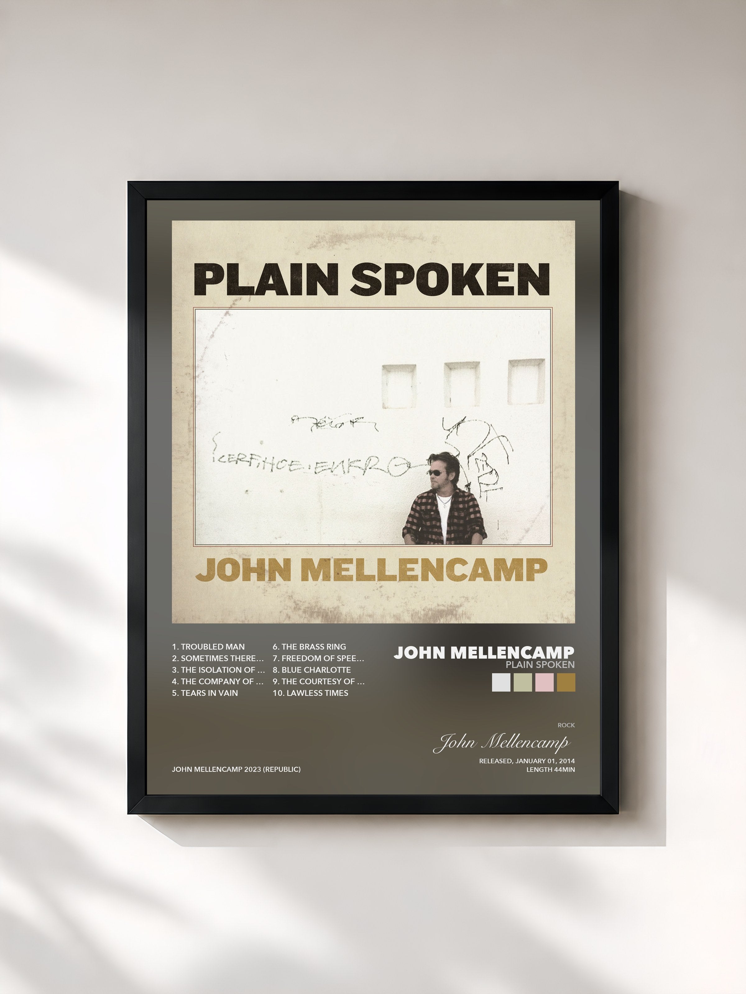John Mellencamp · Plain Spoken