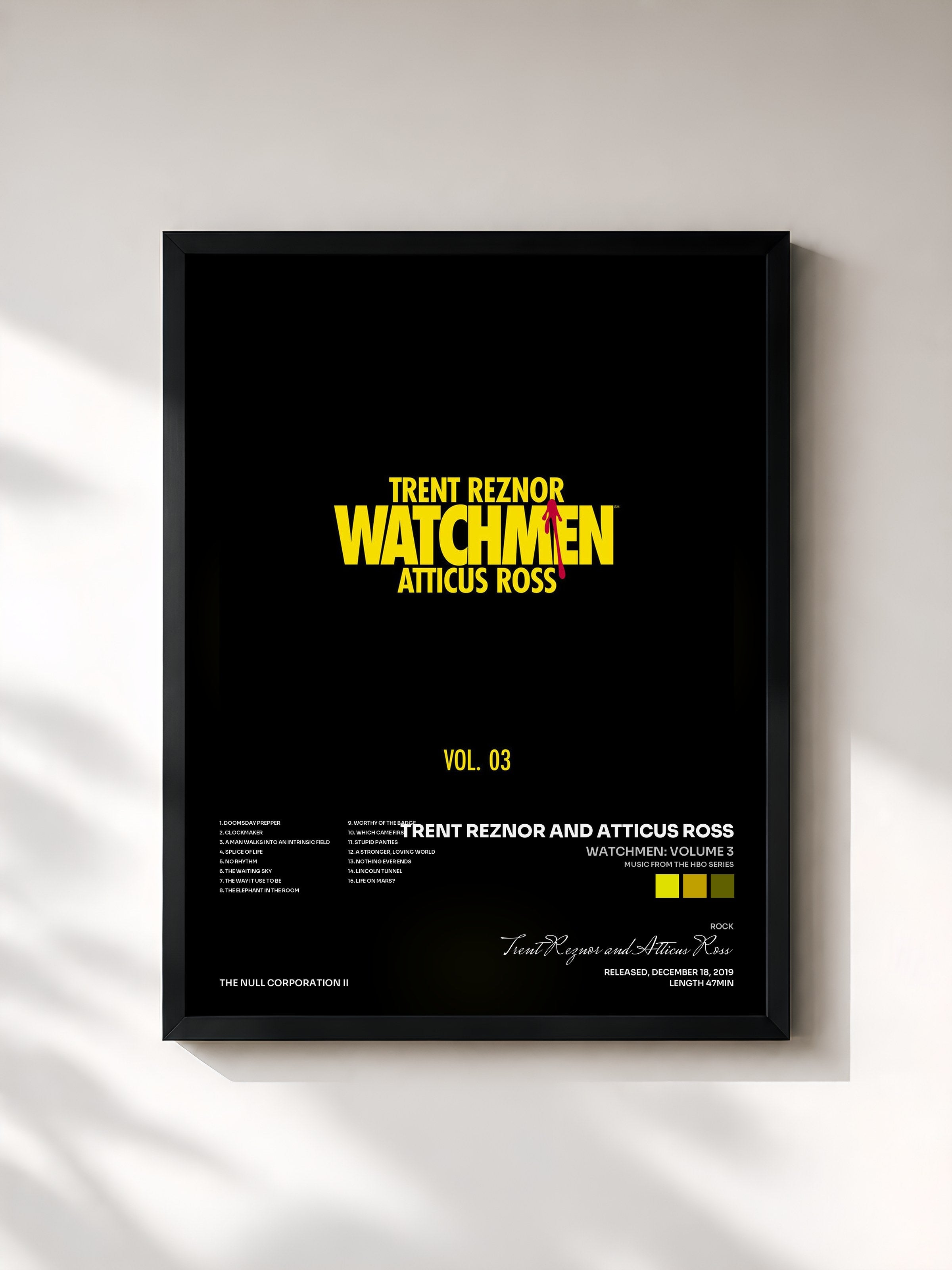Trent Reznor and Atticus Ross · Watchmen: Volume 3 (Music from the HBO Series)