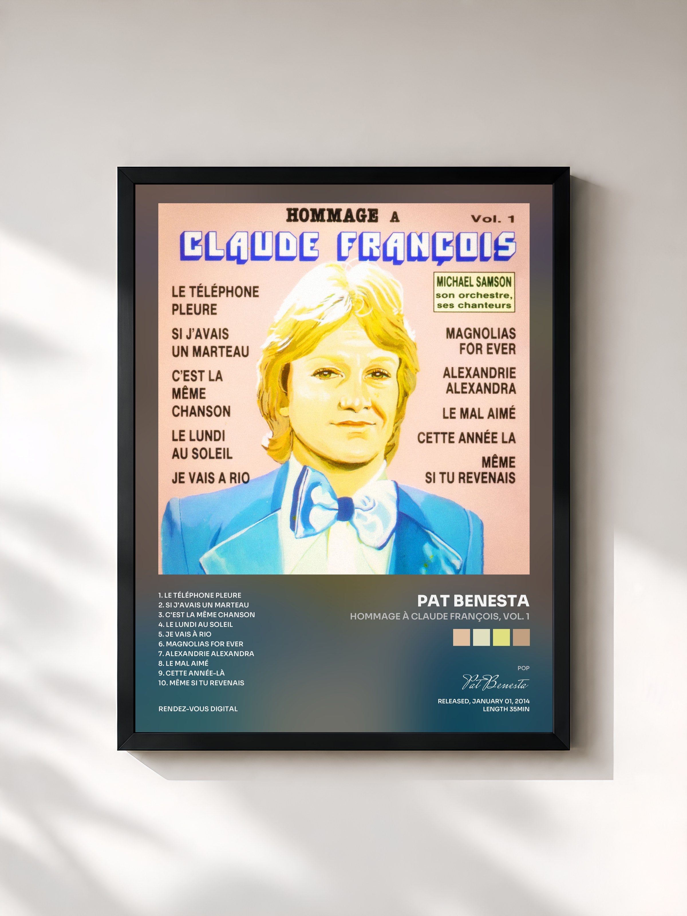 Pat Benesta · Hommage à Claude François, Vol. 1