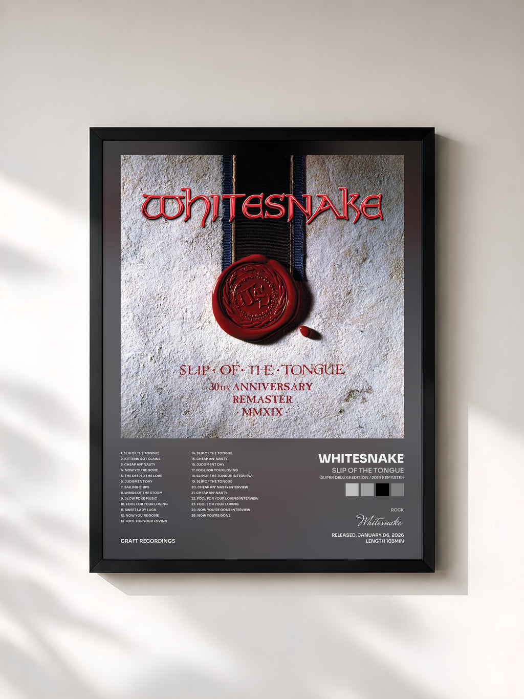 Whitesnake · Slip Of The Tongue (Super Deluxe Edition / 2019 Remaster)