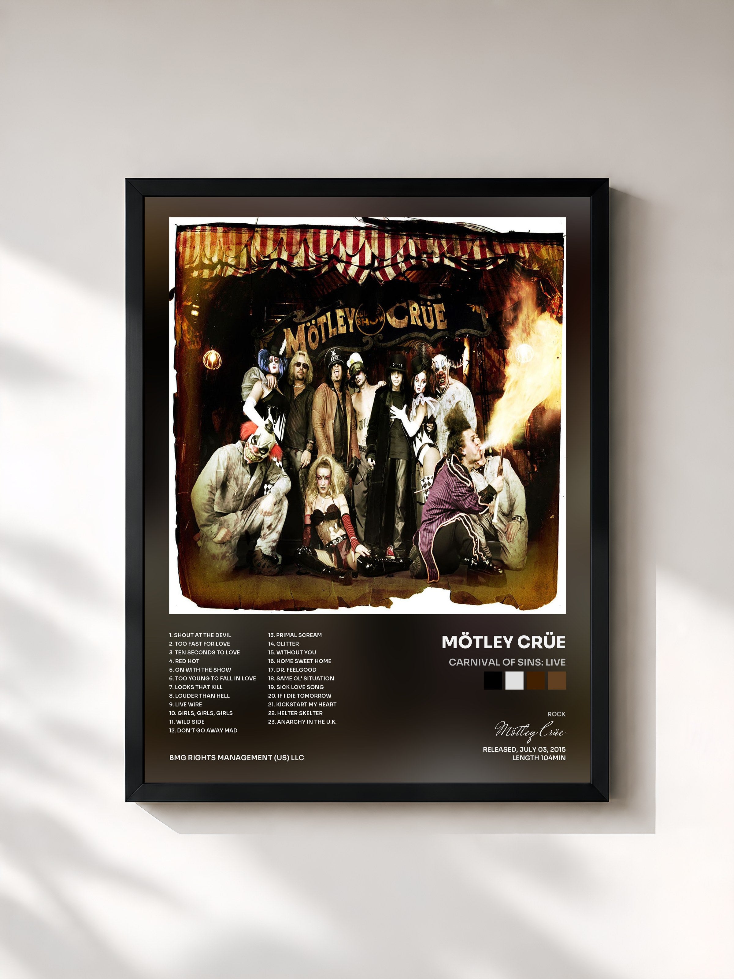 Mötley Crüe · Carnival Of Sins: Live