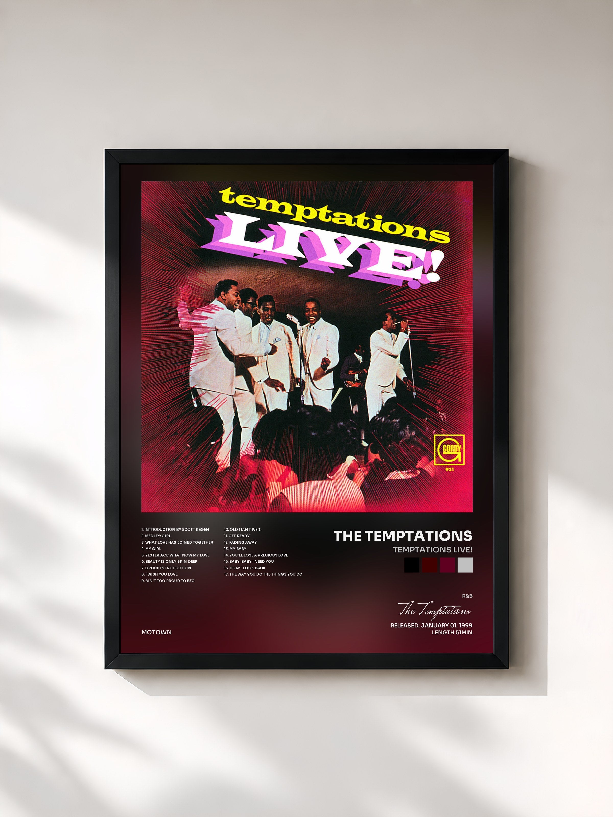 The Temptations · Temptations Live!