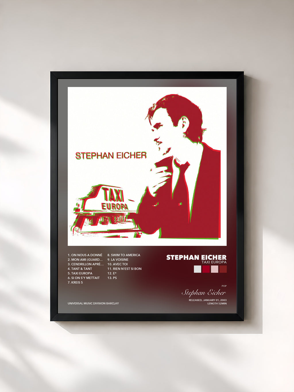 Stephan Eicher – Taxi Europa