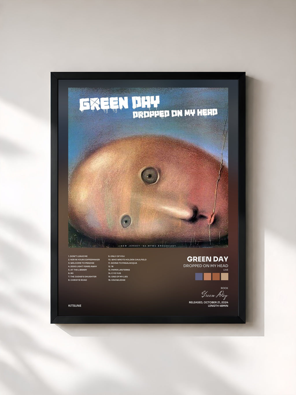 Green Day · Dropped On My Head (Live)