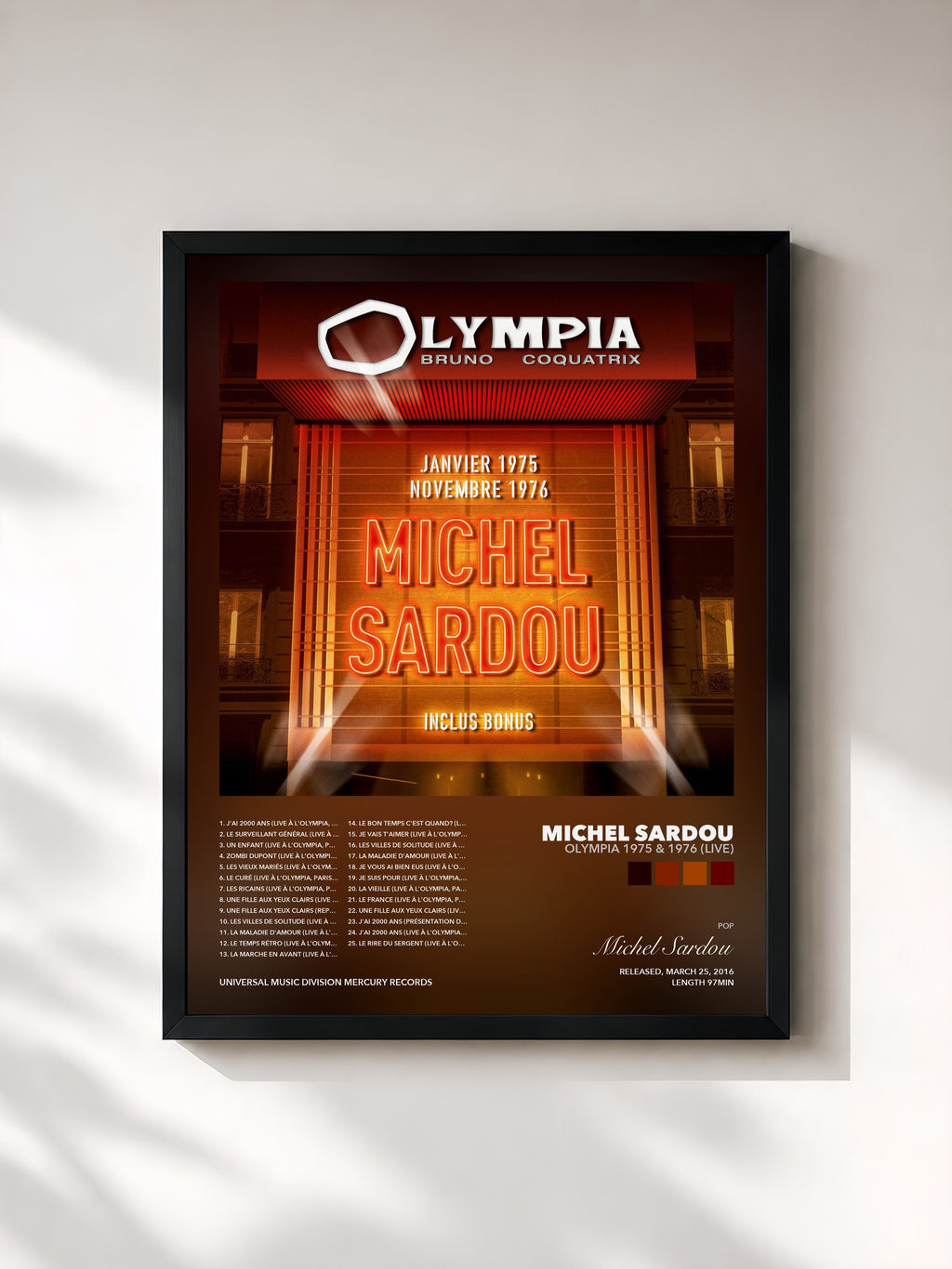 Michel Sardou · Olympia 1975 & 1976 (Live)