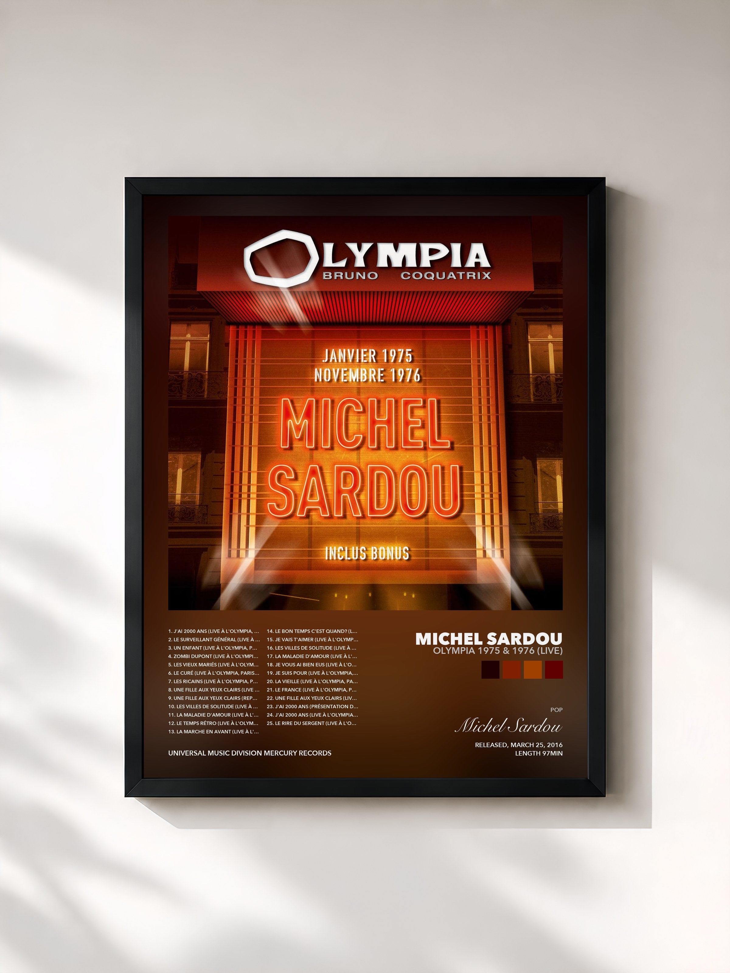 Michel Sardou · Olympia 1975 & 1976 (Live)