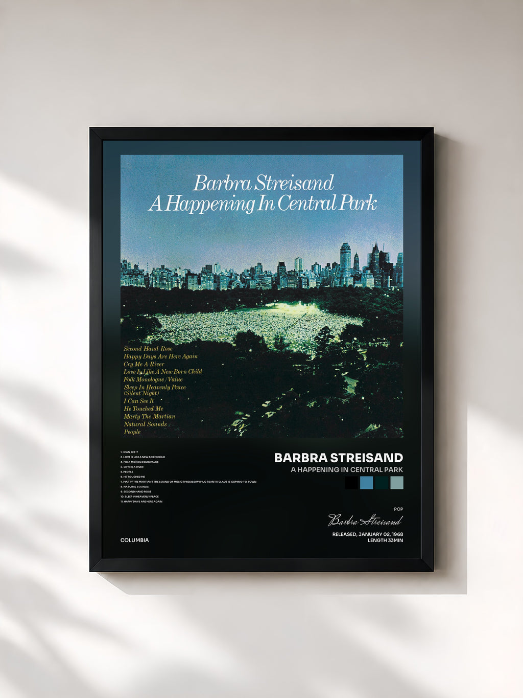 Barbra Streisand · A Happening In Central Park