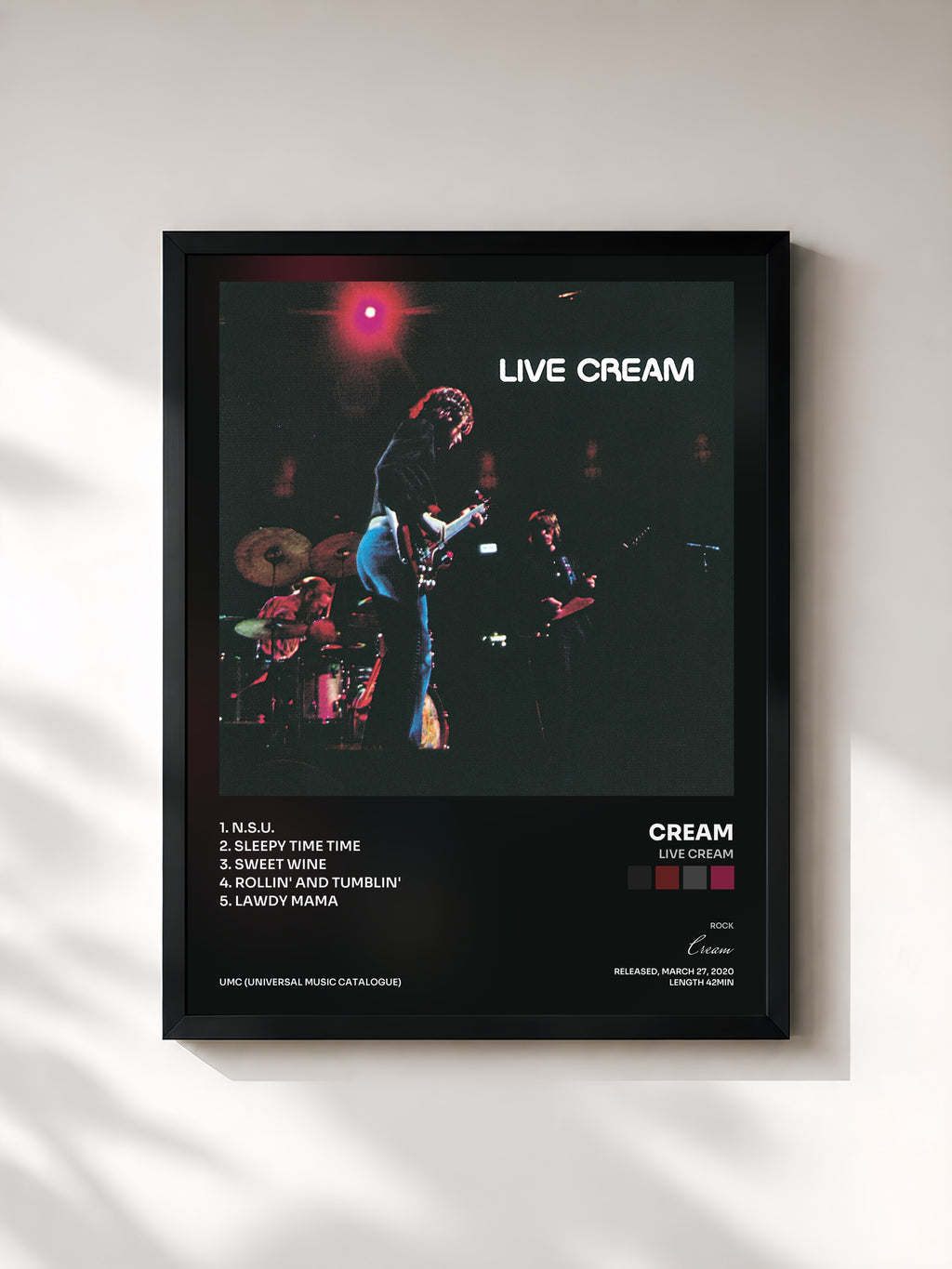 Cream · Live Cream