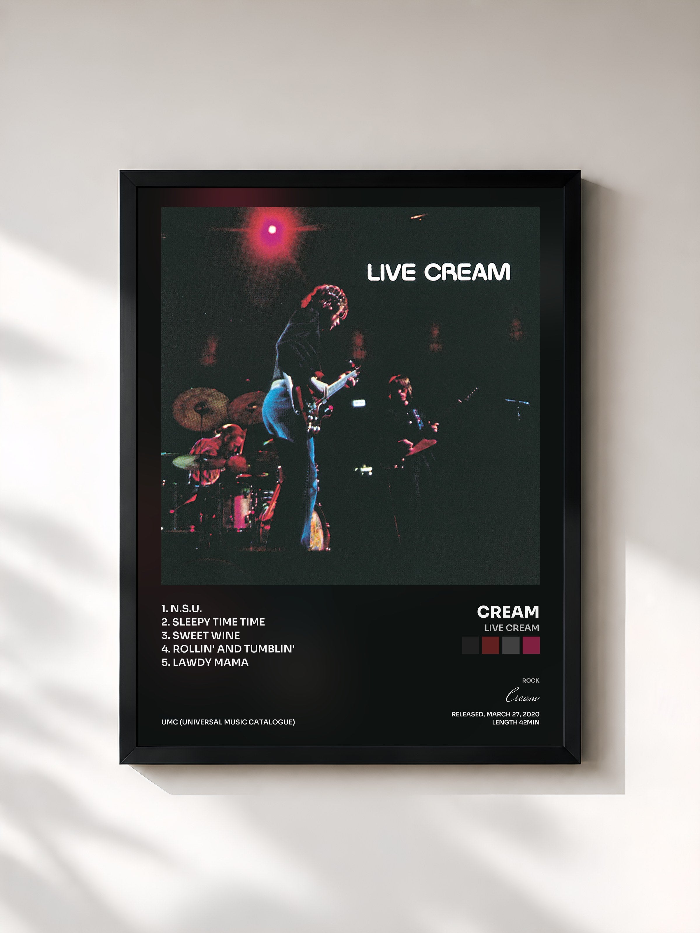Cream · Live Cream